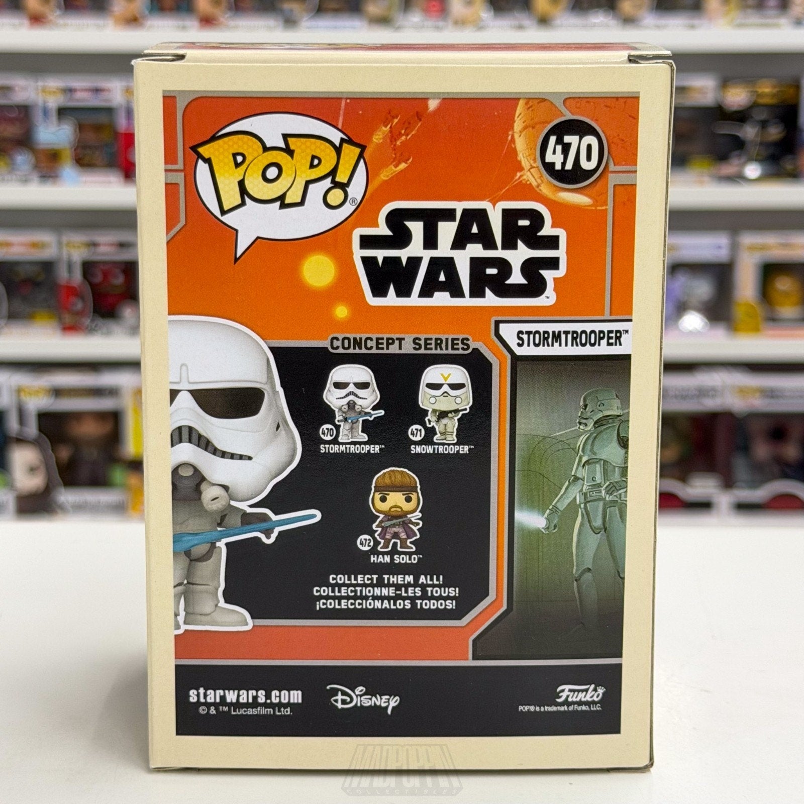 Funko Pop Star Wars Concept Series Stormtrooper 470 Galactic Empire Vinyl Figure