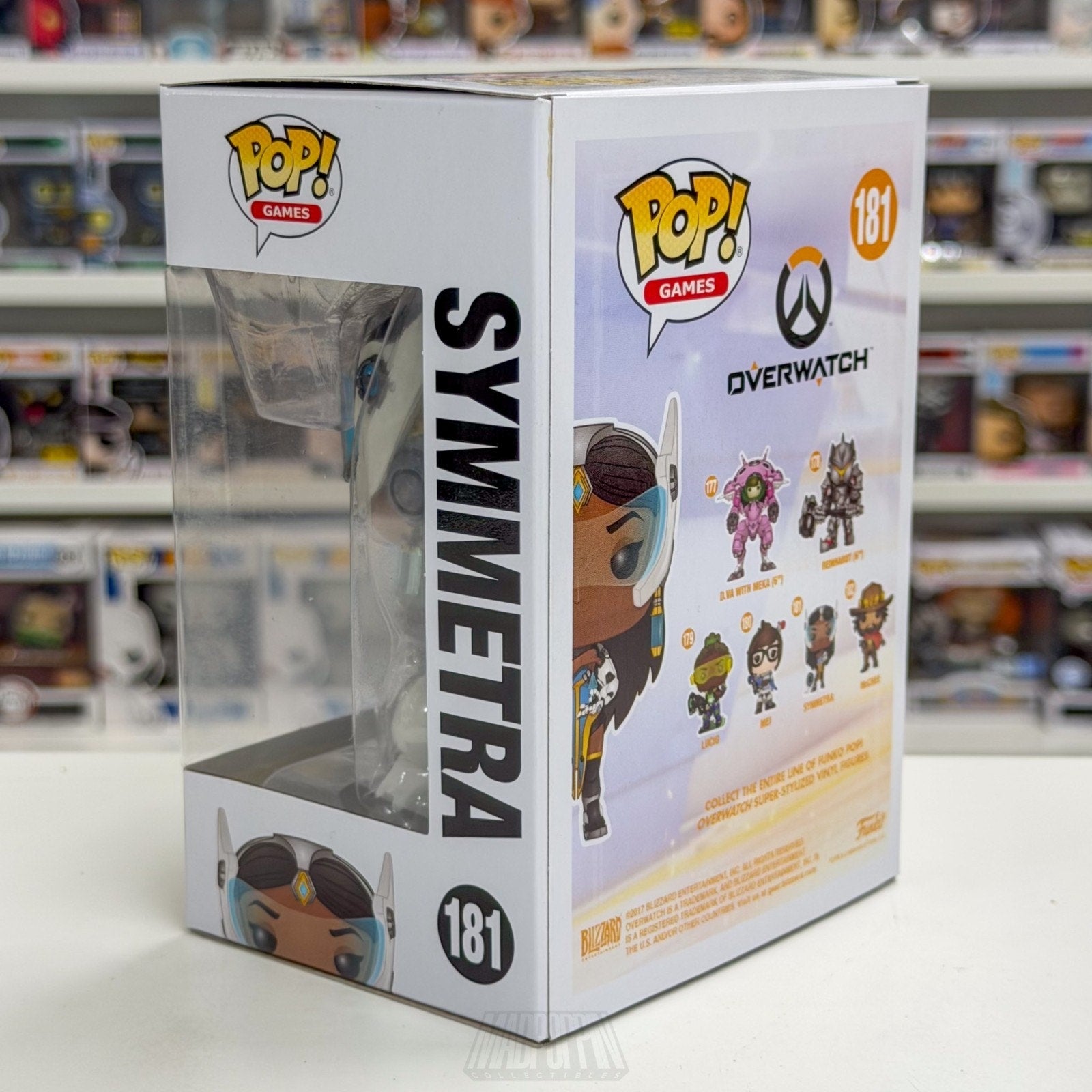 Funko Pop Video Games Overwatch Symmetra 181 Blizzard Entertainment Vinyl Figure