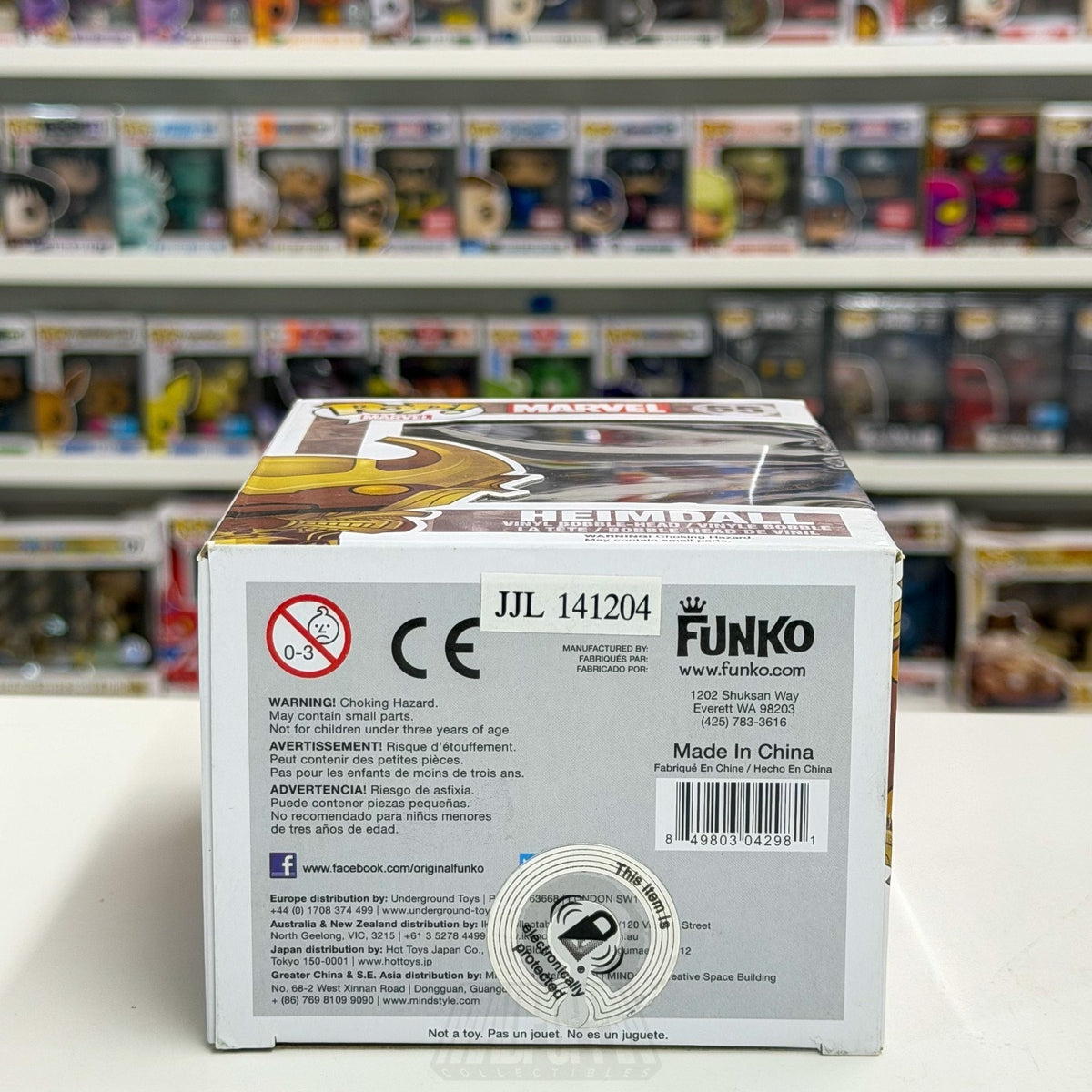 Funko Pop Marvel MCU Heimdall 55 Bifrost Asgardian Gatekeeper Toy Vinyl Figure