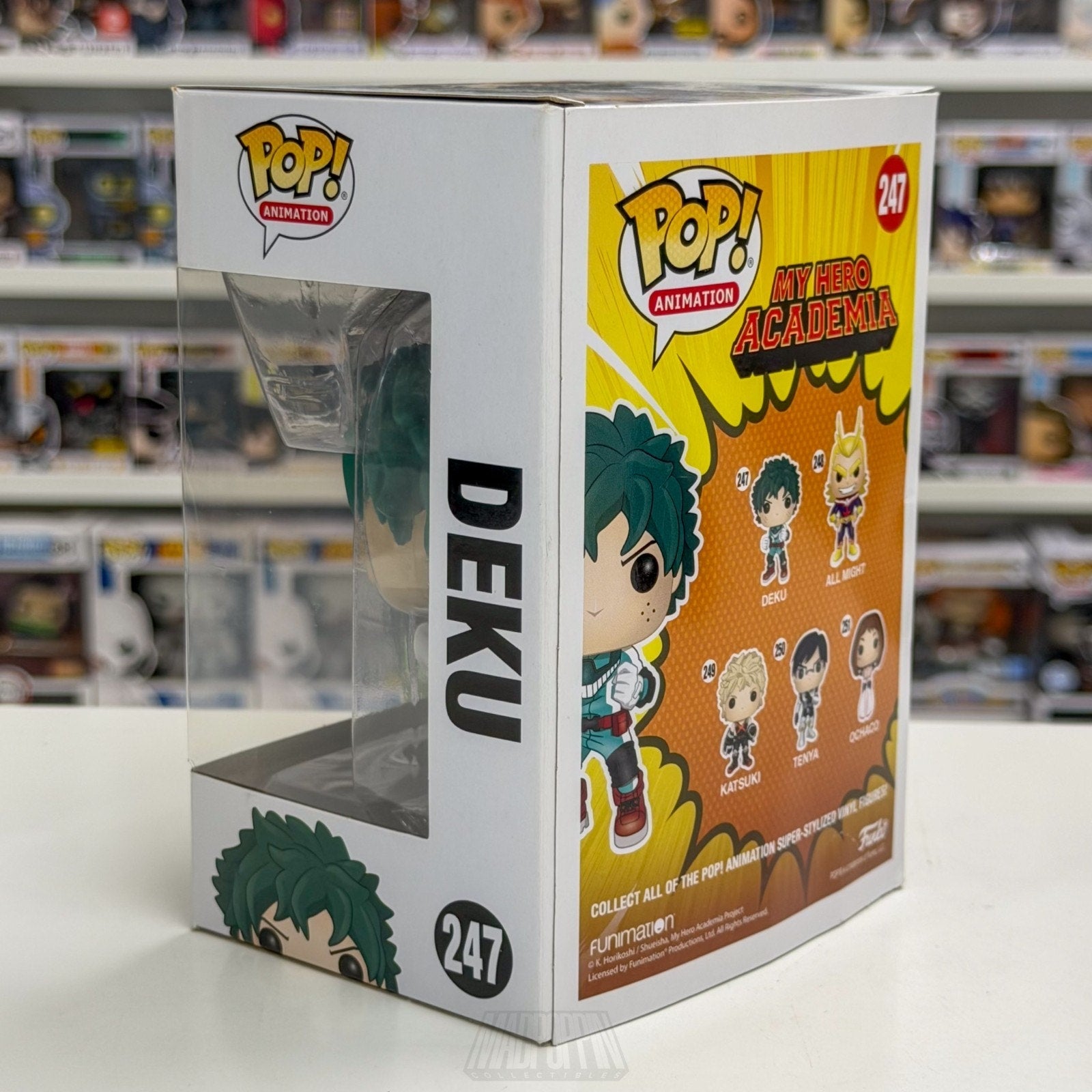 Funko Pop Anime My Hero Academia Deku Izuku Midoriya 247 Japan Manga Toy Figure