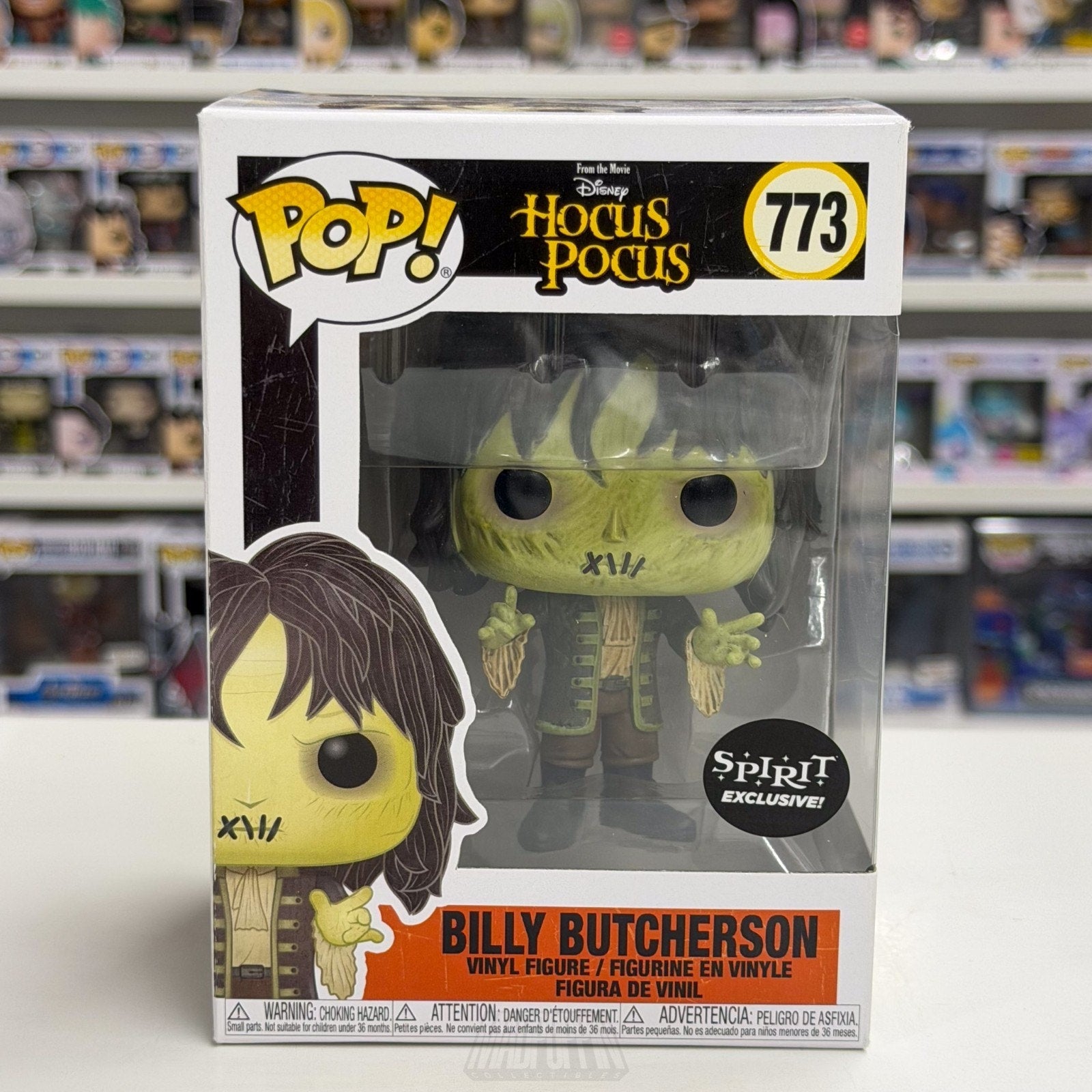 Funko Pop Disney Hocus Pocus Billy Butcherson Spirit Halloween 773 Vinyl Figure