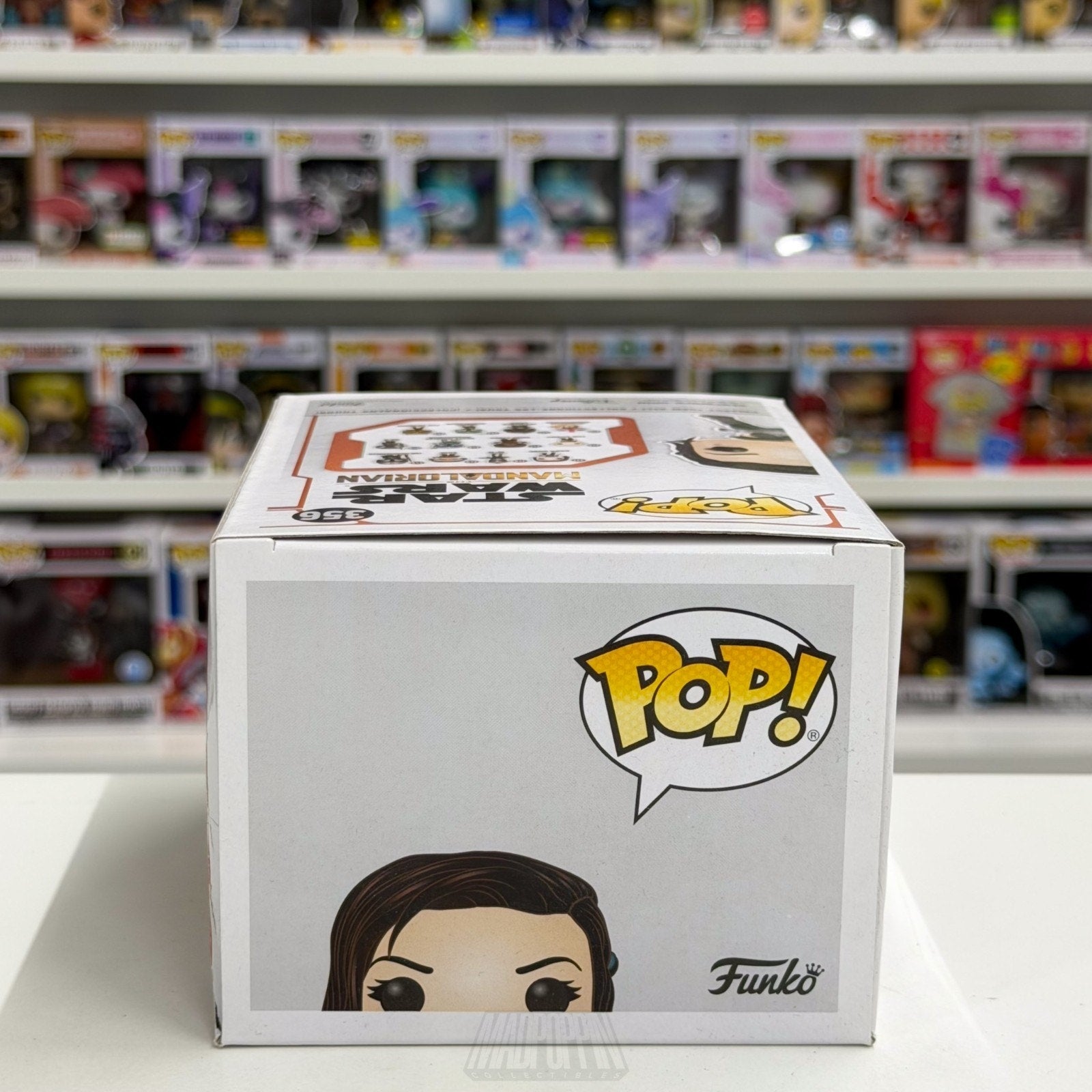 Funko Pop Star Wars The Mandalorian Cara Dune Heavy Blaster FYE 356 Vinyl Figure
