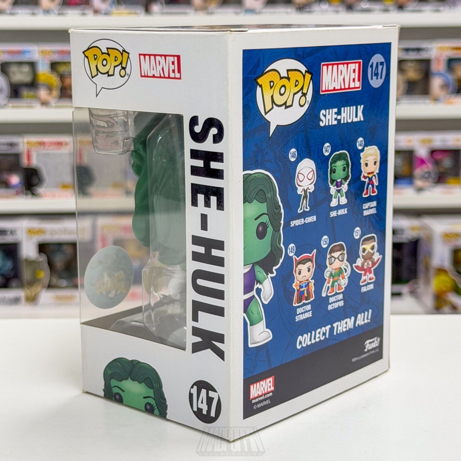 Funko Pop Marvel She-Hulk Glow in the Dark LACC Comikaze 147 Toy Vinyl Figure