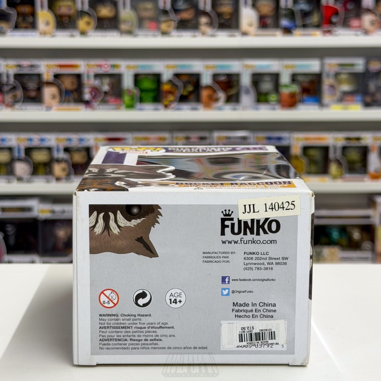 Funko Pop Marvel Guardians of the Galaxy Rocket Raccoon 48 GOTG Toy Vinyl Figure