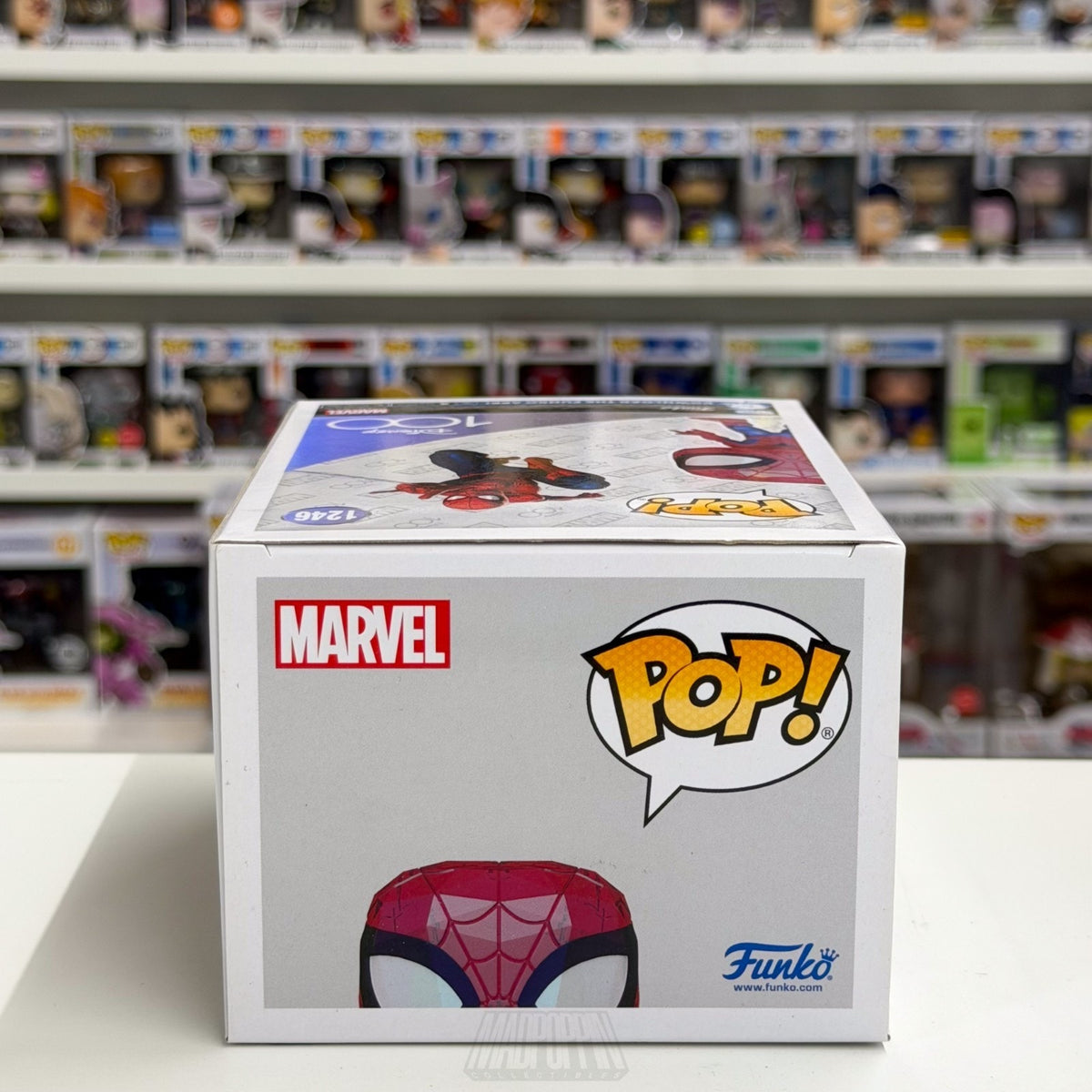 Funko Pop Marvel Disney 100 Years Spider-Man Facet Exclusive 1246 Vinyl Figure