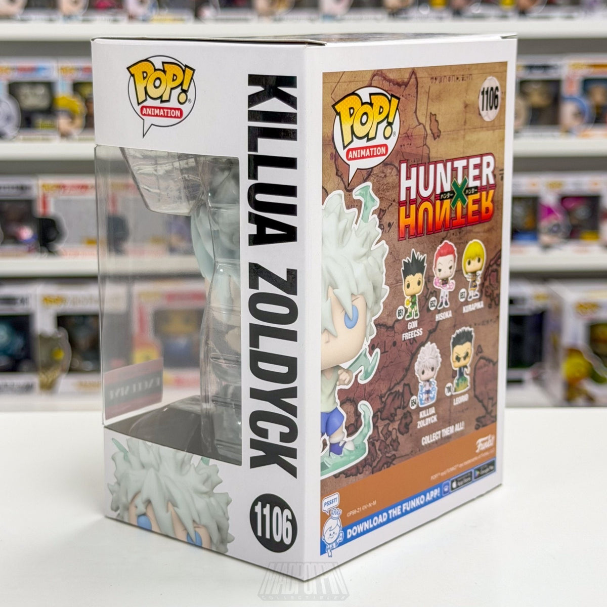 Funko Pop Anime Hunter Killua Zoldyck God Speed AAA 1106 Manga Toy Vinyl Figure