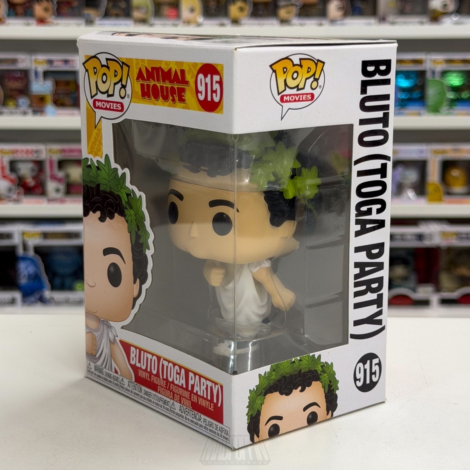 Funko Pop Movies Animal House John Bluto Blutarsky Toga Party 915 Vinyl Figure