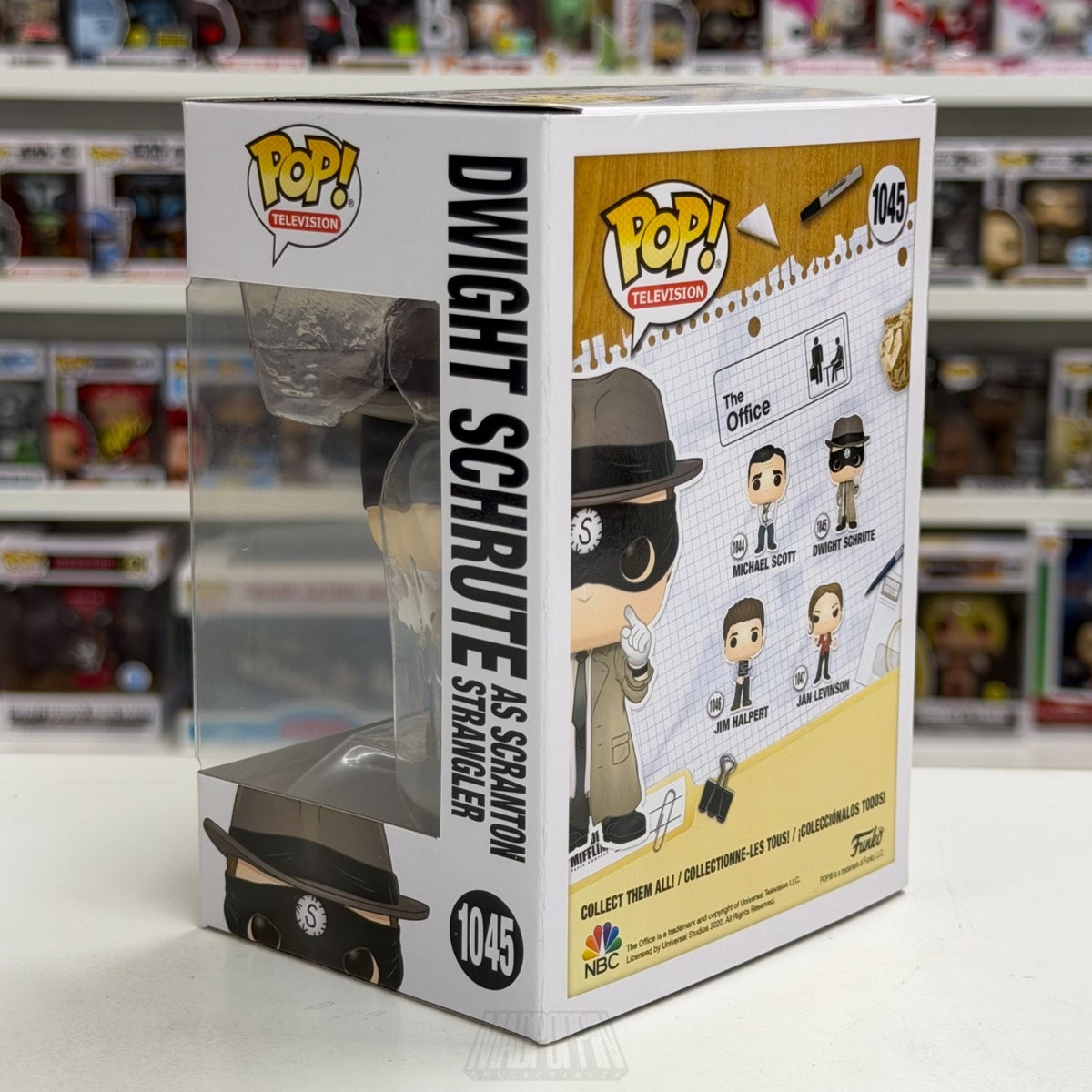 Funko Pop TV The Office Dwight Schrute as Scranton Strangler 1045 Vinyl Figure