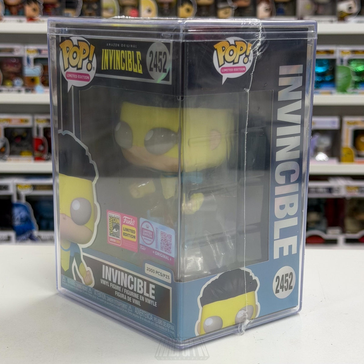 Funko Pop Invincible Floating 2452 SDCC 2026 LE 2000 Figure OFFICIAL CON STICKER