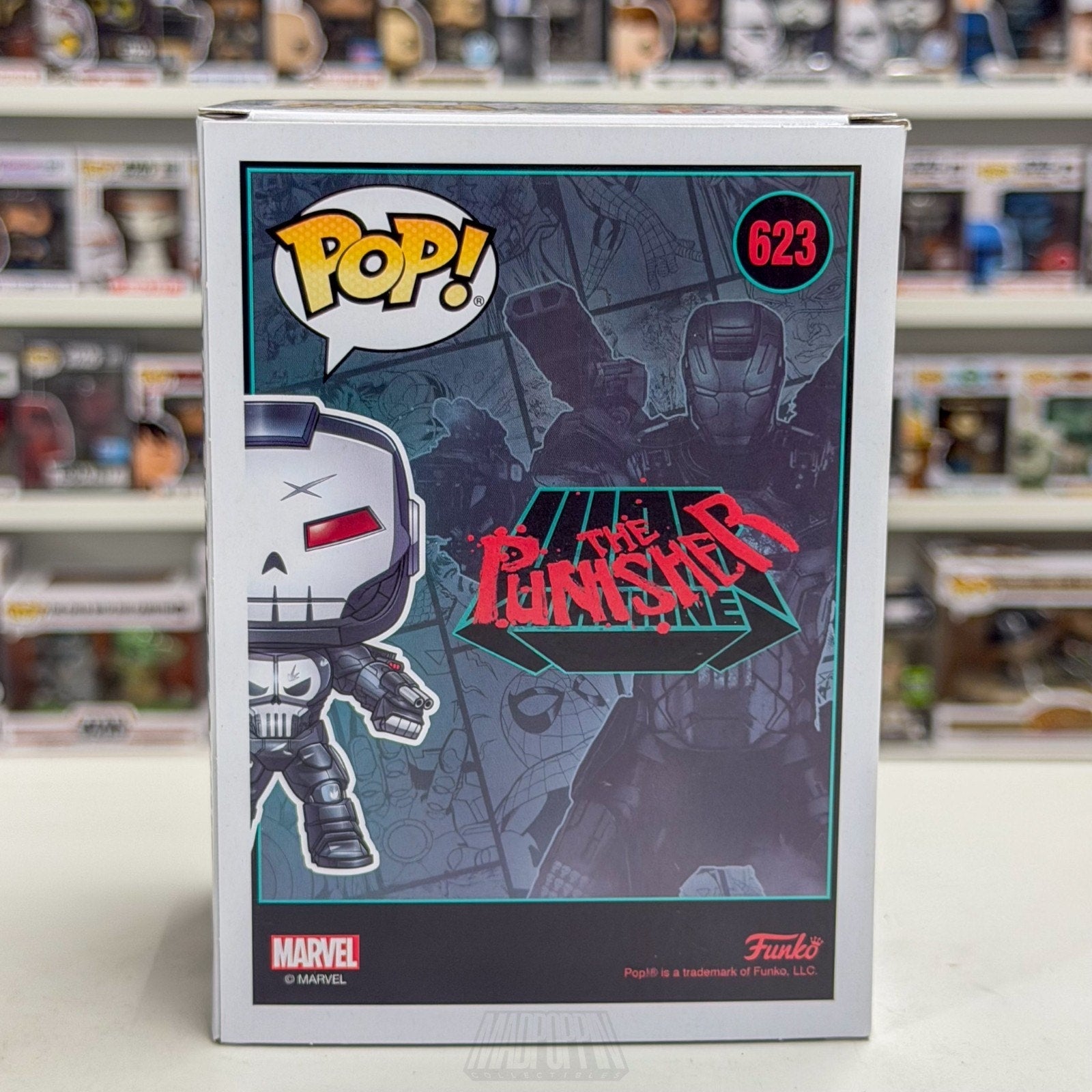 Funko Pop Marvel Punisher War Machine Metallic 623 Frank Castle Toy Vinyl Figure