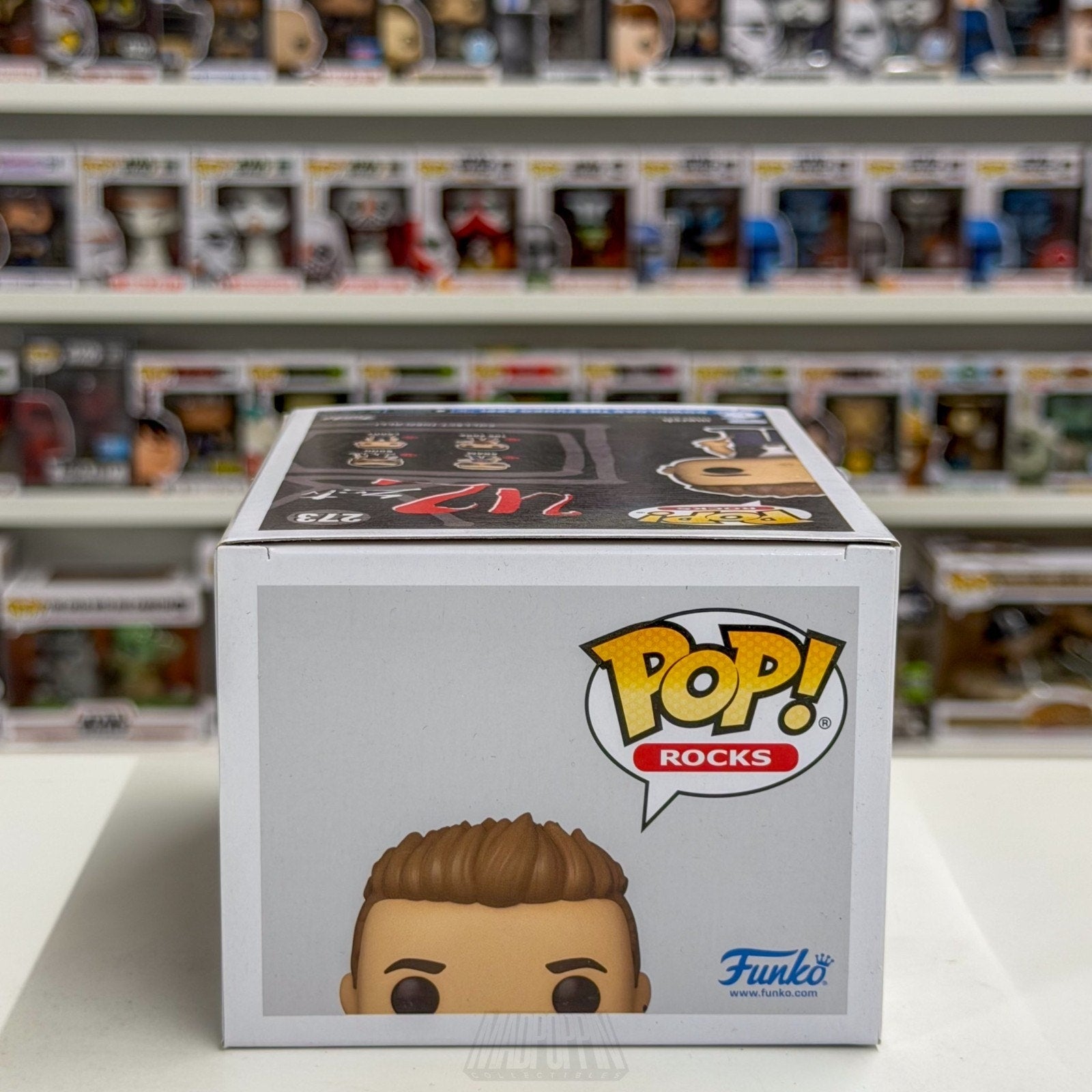 Funko Pop Rocks U2 Zoo TV Larry Mullen 273 Alternative Irish Band Vinyl Figure