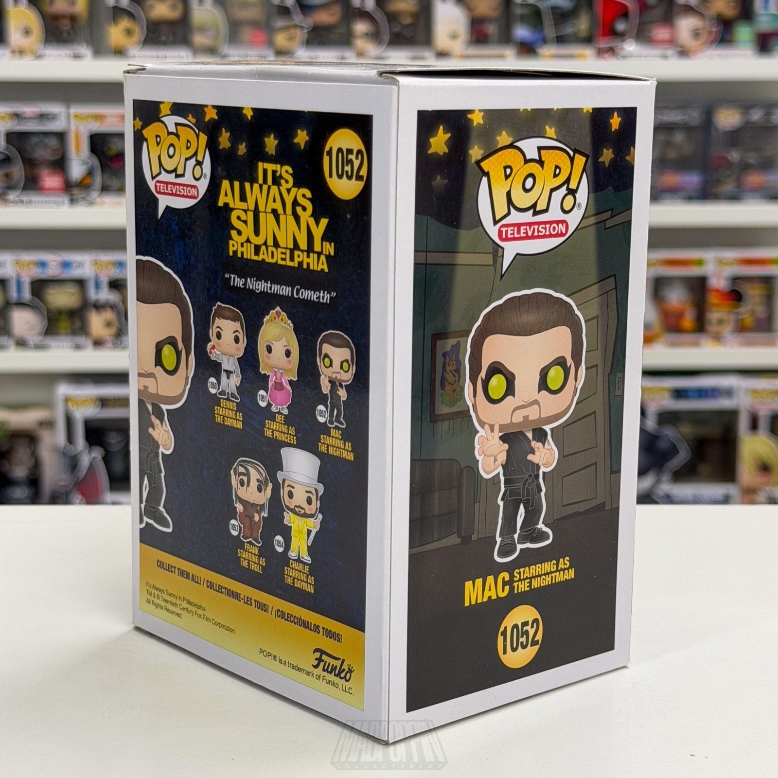 Funko Pop TV It's Always Sunny Philadelphia Mac as Nightman 1052 Vinyl Figure
