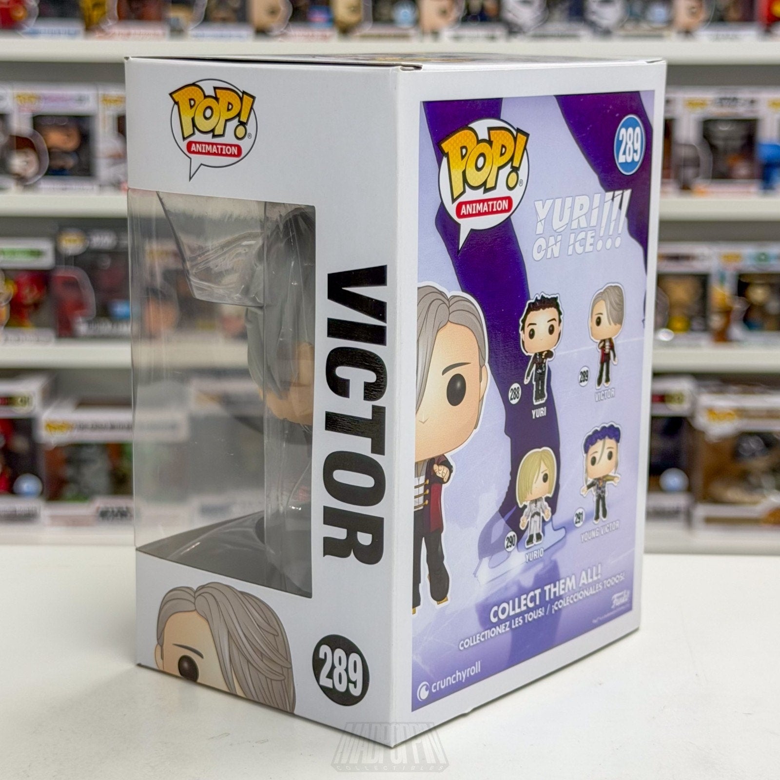Funko Pop Anime Yuri on Ice Victor Nikiforov 289 Japan Manga Toy Skating Figure