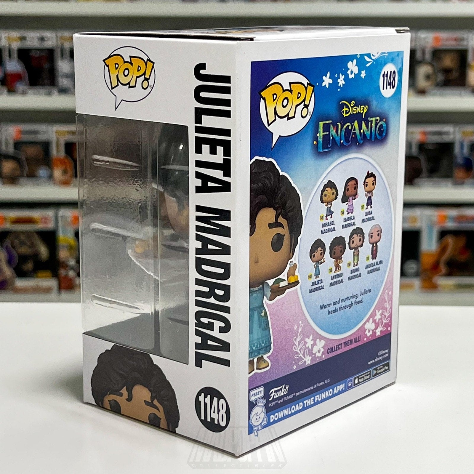 Funko Pop Disney Encanto Julieta Madrigal 1148 Musical Magic Toy Vinyl Figure