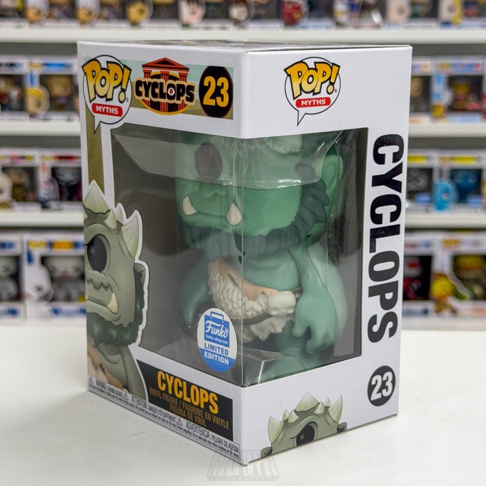 Funko Pop Myths Cyclops Exclusive 23 Ancient Greek Roman Creature Vinyl Figure