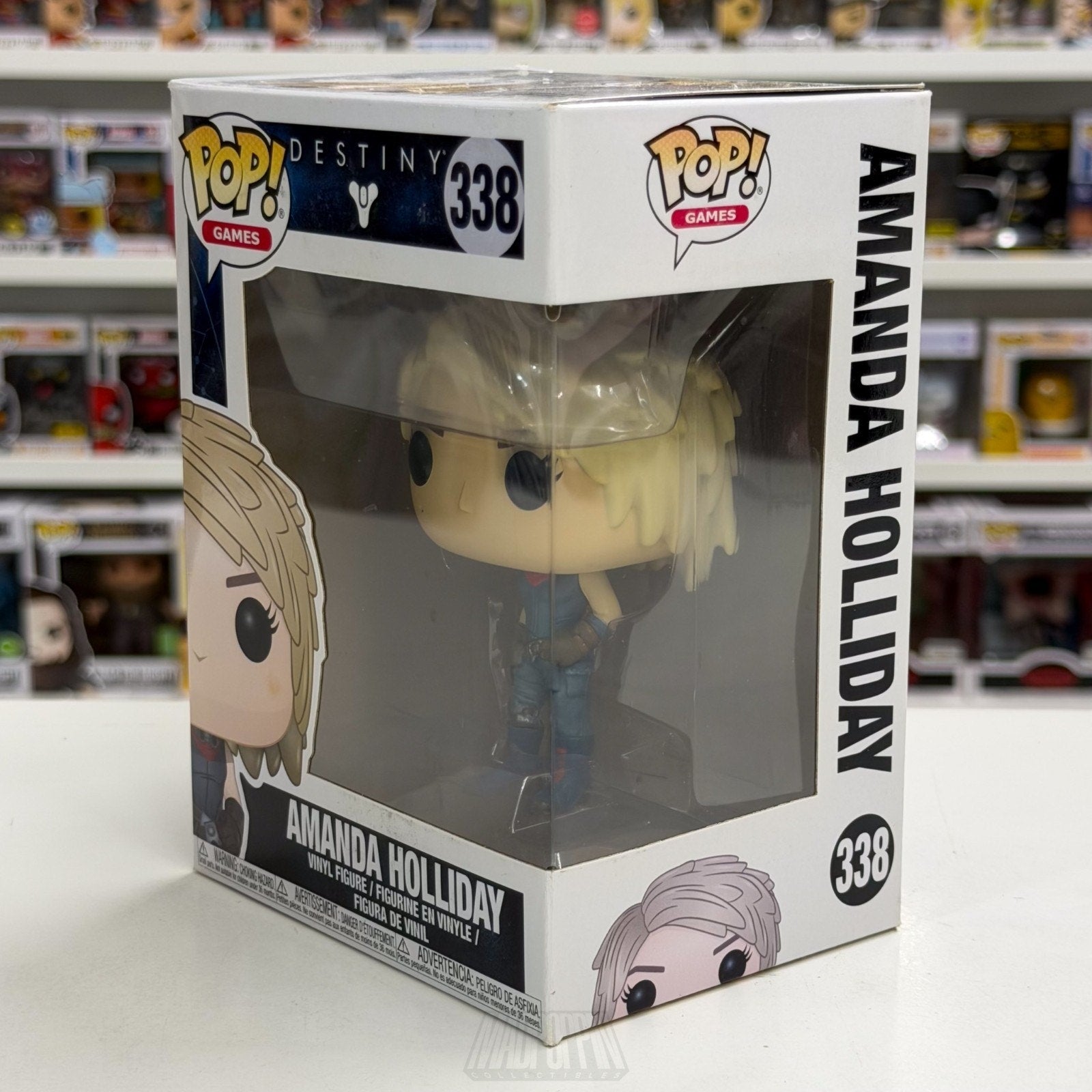 Funko Pop Games Destiny Amanda Holliday 338 Chief Shipwright NPC Vinyl Figure