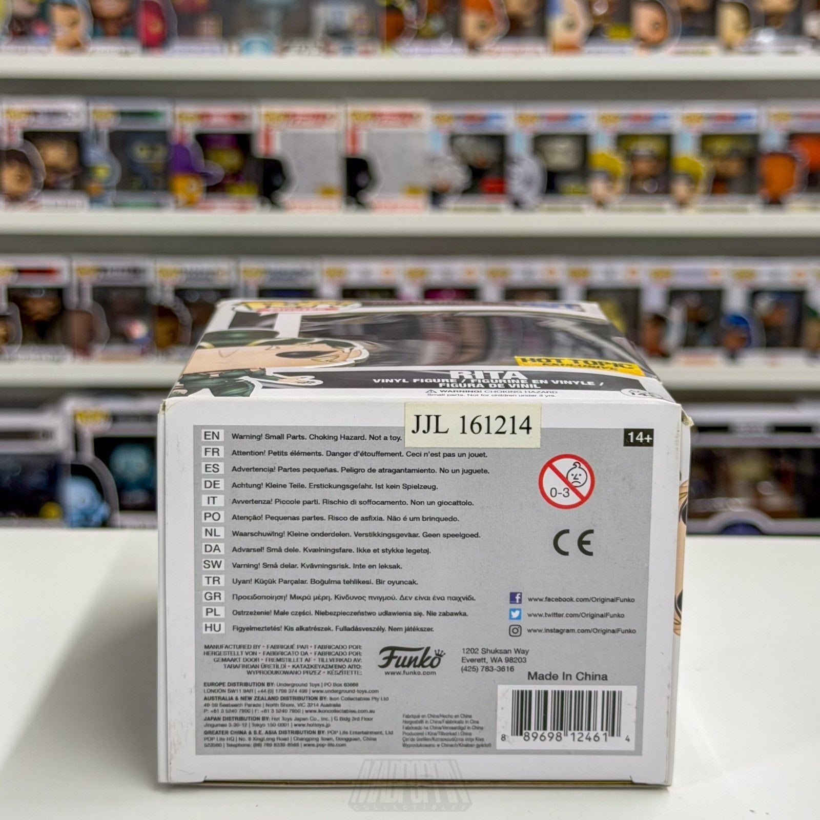 Funko Pop Movies Power Rangers Rita Repula Hot Topic 401 MMPR Toy Vinyl Figure
