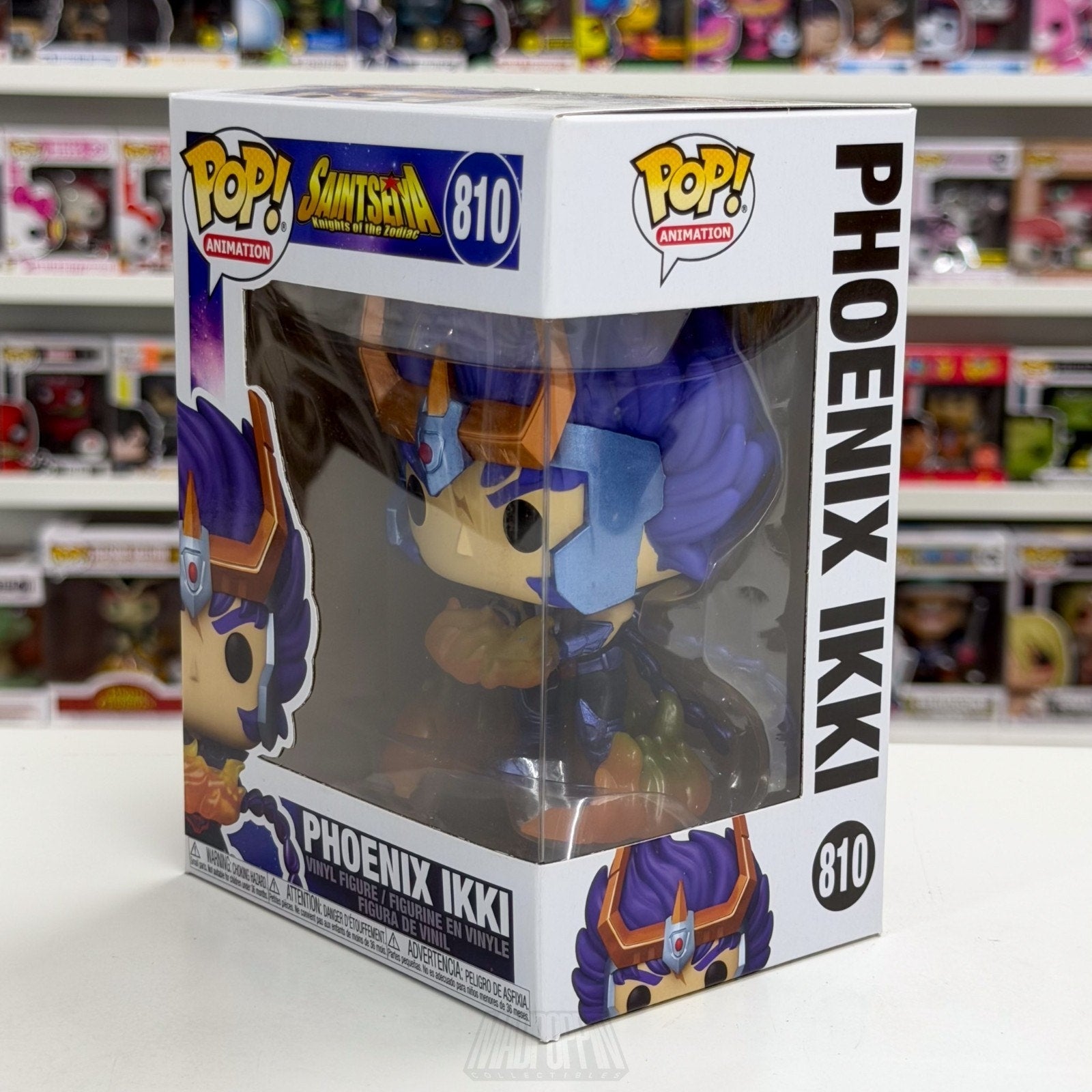 Funko Pop Anime Saint Seiya Phoenix Ikki 810 Japanese Manga Fantasy Vinyl Figure