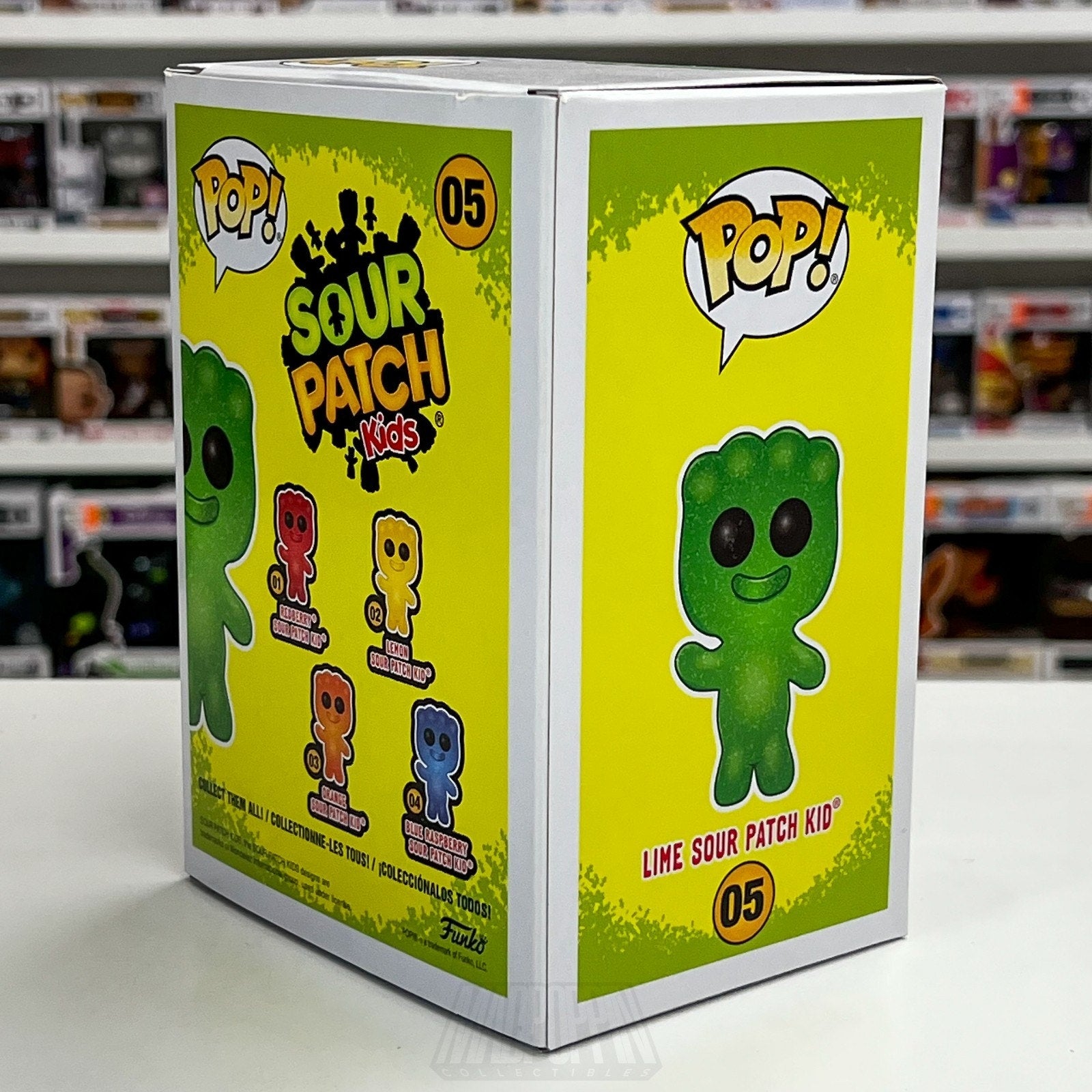Funko Pop Lime Sour Patch Kid 05 ECCC 2024 Emerald City Comic Con 1000 PCS Candy