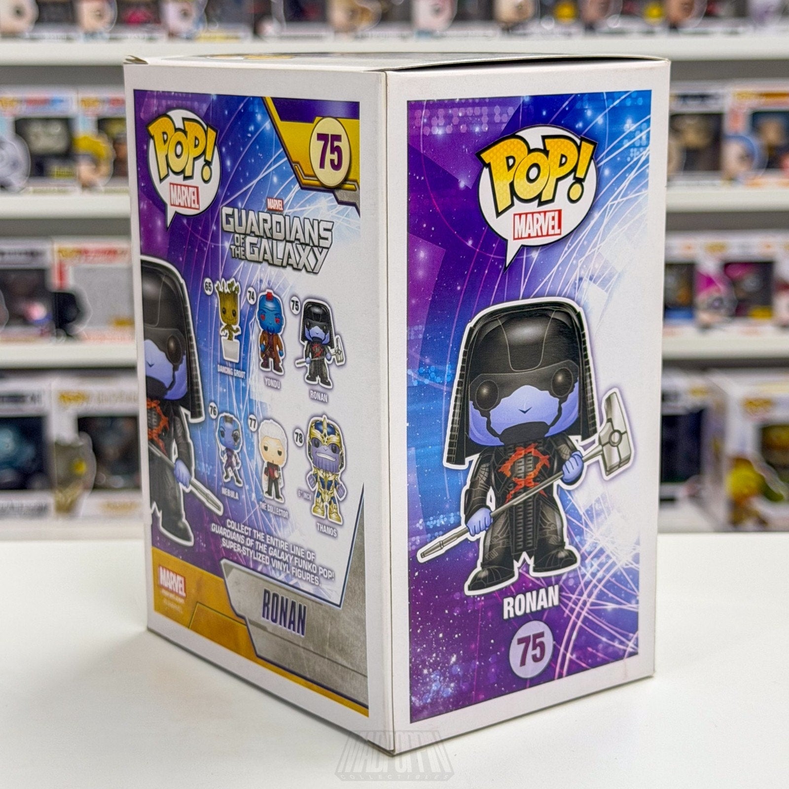 Funko Pop Marvel Guardians of the Galaxy Ronan the Accuser 75 Toy Vinyl Figure