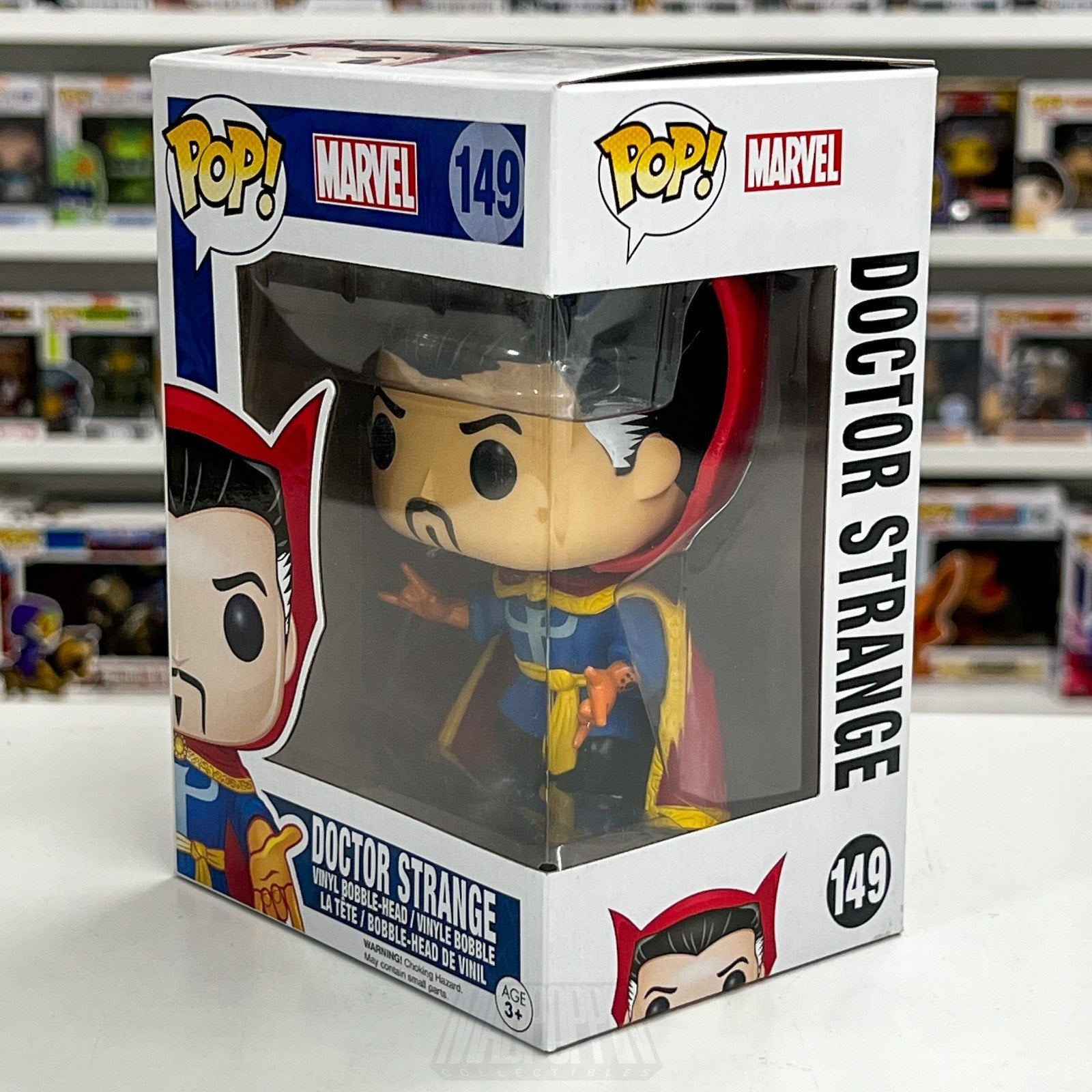 Funko Pop Marvel Doctor Stephen Strange 149 Sorcerer Supreme Toy Vinyl Figure