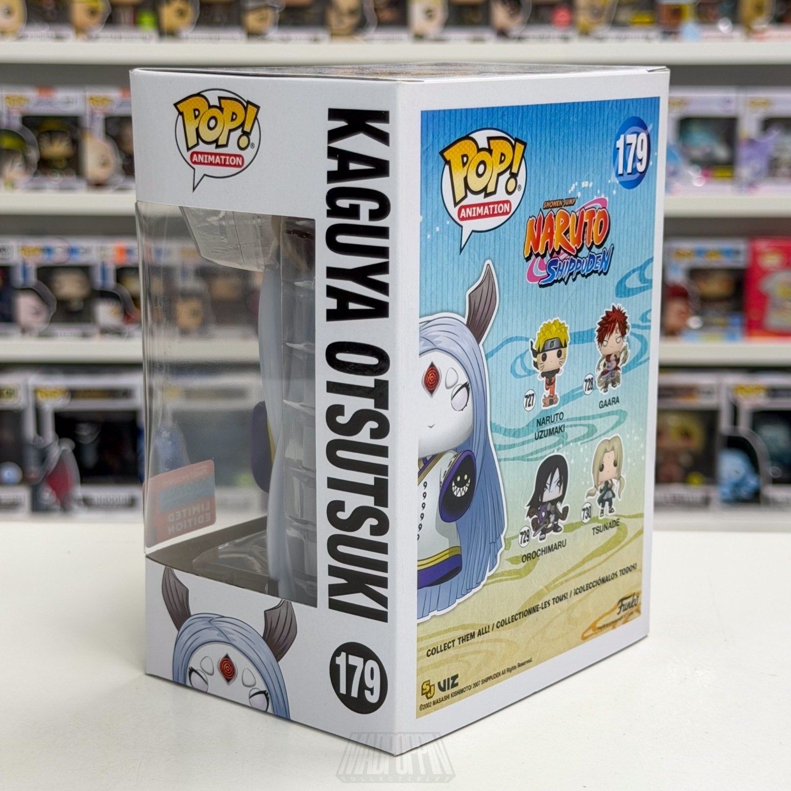 Funko Pop Anime Naruto Shippuden Kaguya Otsutsuki NYCC 179 Manga Vinyl Figure