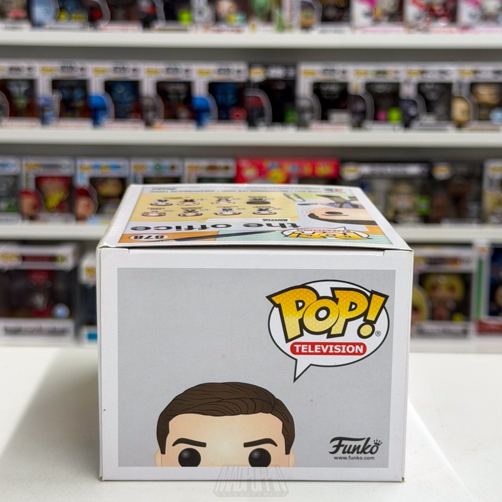 Funko Pop TV The Office Andy Bernard w/Banjo Target 878 Sitcom Toy Vinyl Figure
