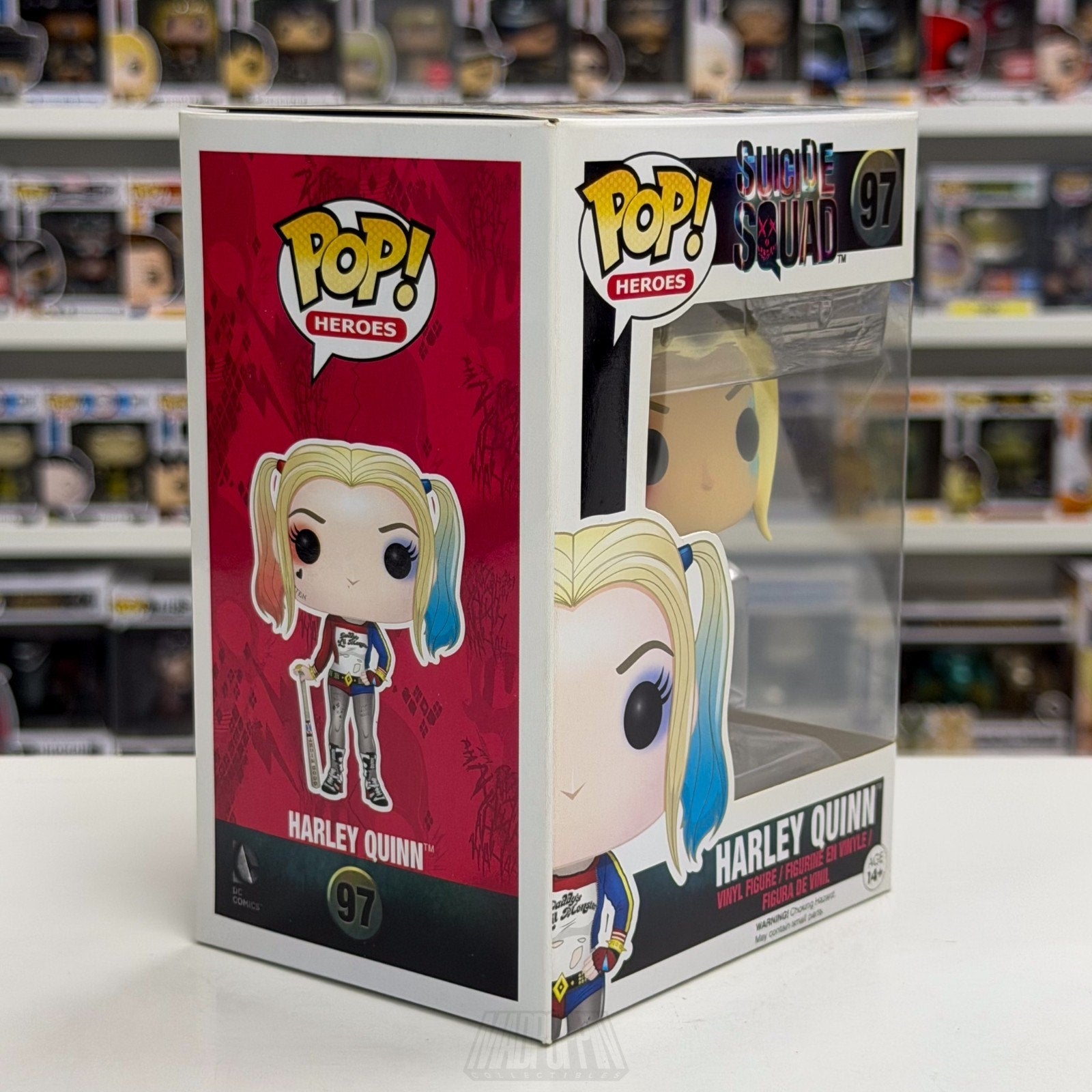 Funko Pop DC Heroes Suicide Squad Harley Quinn 97 Joker Batman Toy Vinyl Figure