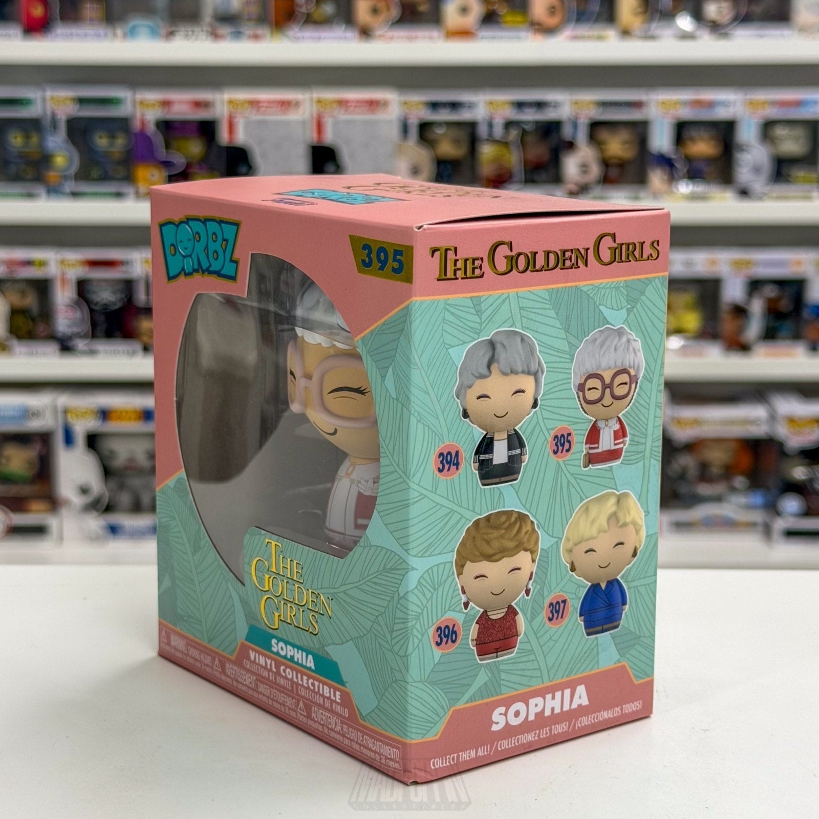 Funko Dorbz TV Golden Girls Sophia Petrillo 395 Sitcom Comedy Toy Vinyl Figure