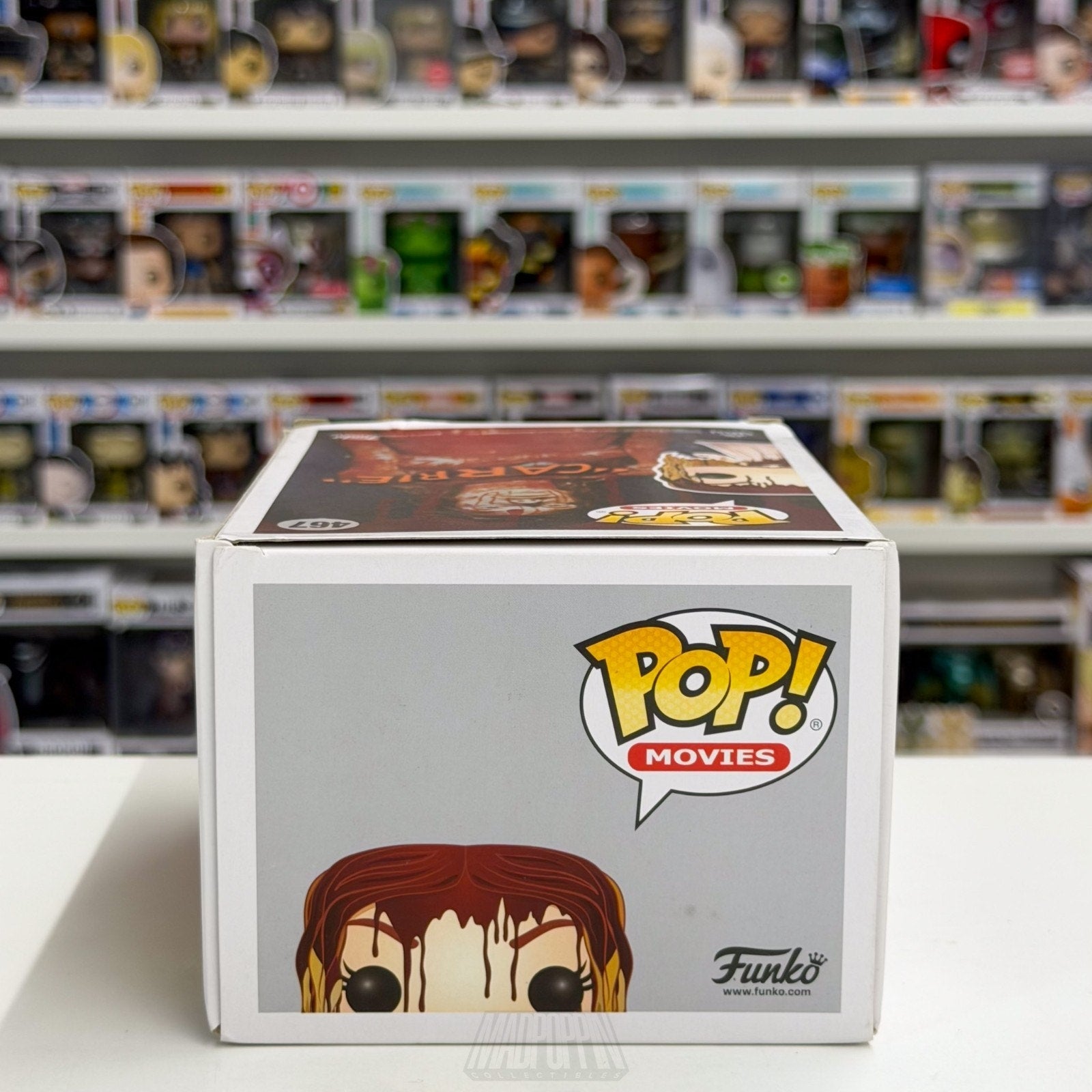 Funko Pop Movies Carrie White Bloody 467 Supernatural Horror Prom Vinyl Figure