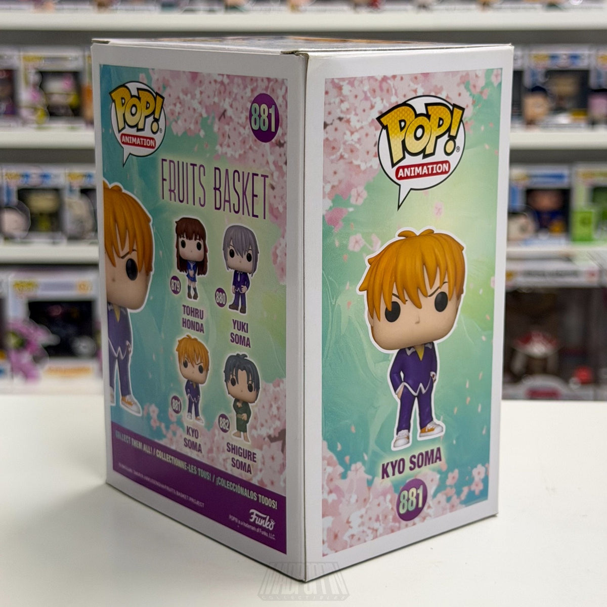 Funko Pop Anime Fruits Basket Kyo Soma 881 Japanese Manga Toy Vinyl Figure