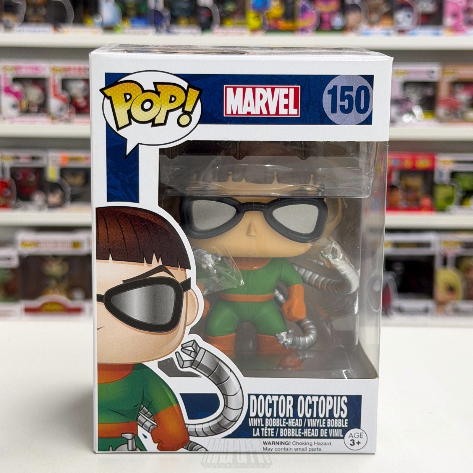 Funko Pop Marvel Doctor Octopus Ock 150 Oscorp Supervillain Toy Vinyl Figure