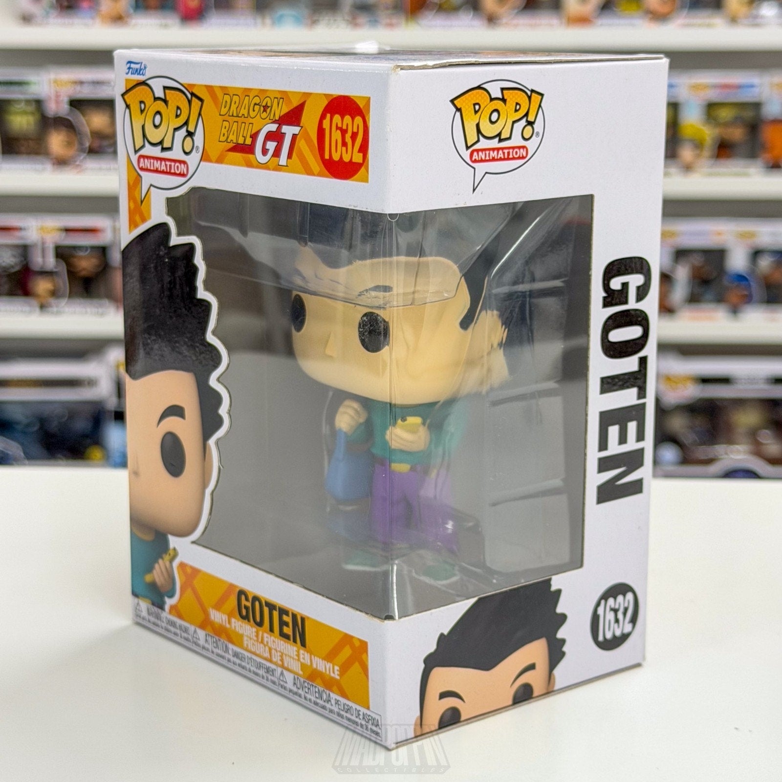 Funko Pop Anime Dragon Ball GT Goten 1632 Goku Son Japanese Manga Vinyl Figure