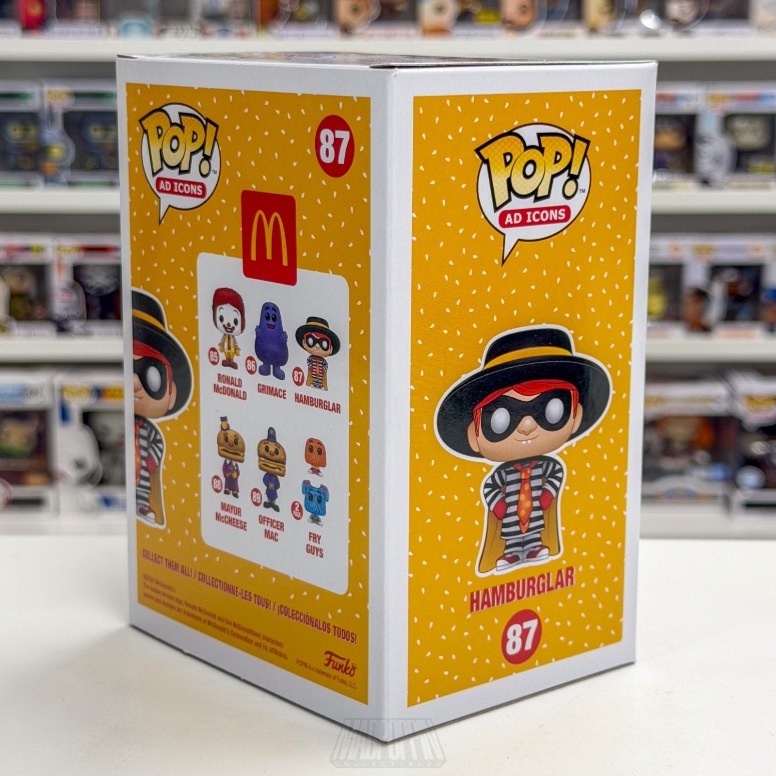 Funko Pop Ad Icons McDonalds Hamburglar 87 Fast Food Restaurant Toy Vinyl Figure