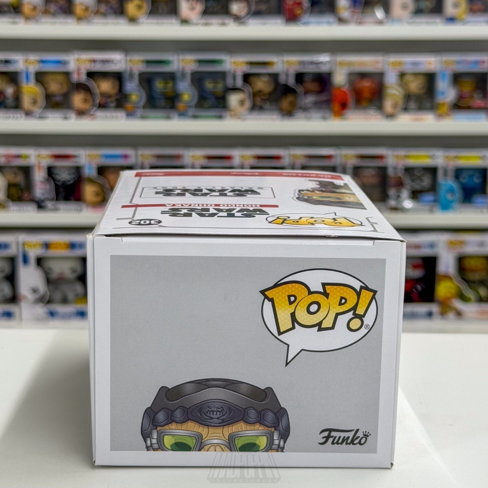 Funko Pop Star Wars Galaxy Edge Hondo Ohnaka Exclusive 302 Smuggler Vinyl Figure