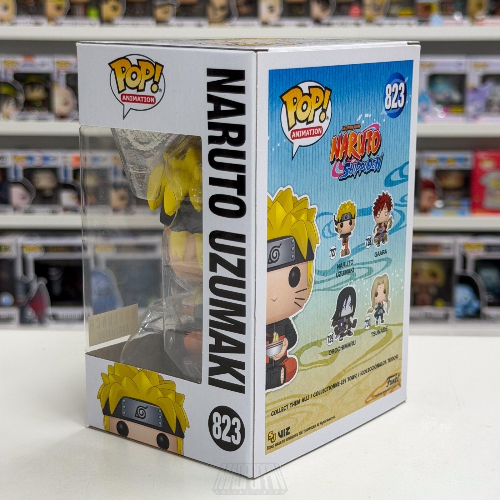 Funko Pop Anime Naruto Uzumaki Eating Noodles BoxLunch 823 Manga Vinyl Figure