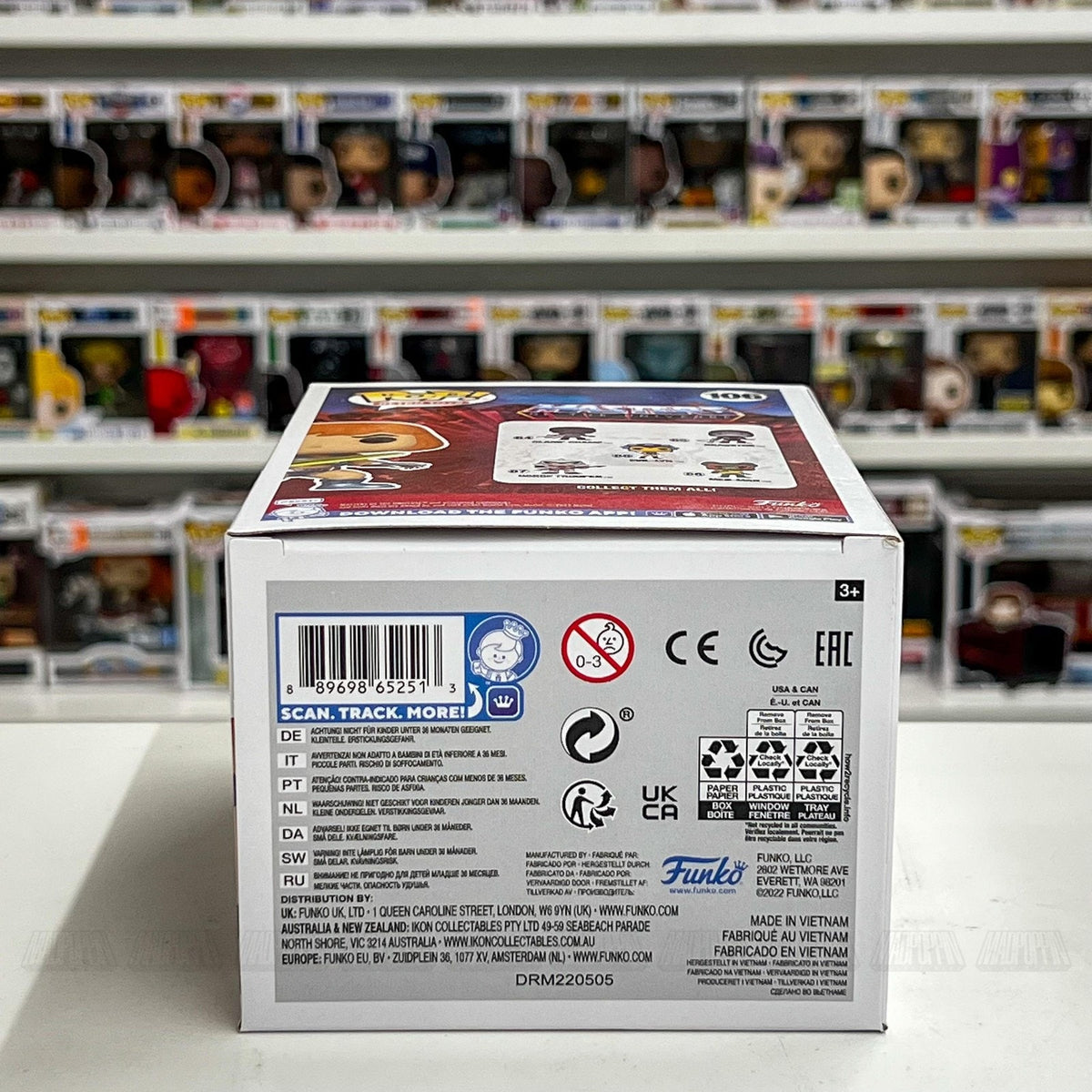 Funko Pop Retro Toys MOTU He-Man Sword of Power SDCC Toy Tokyo 106 Vinyl Figure
