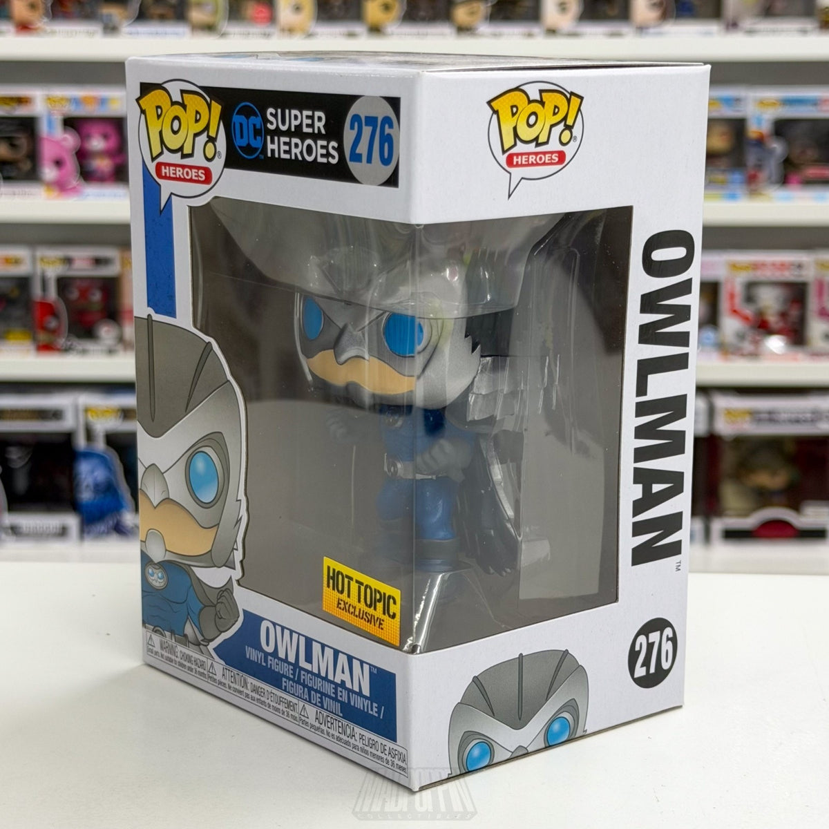 Funko Pop DC Super Heroes Owlman Hot Topic 276 Alternate Batman Toy Vinyl Figure