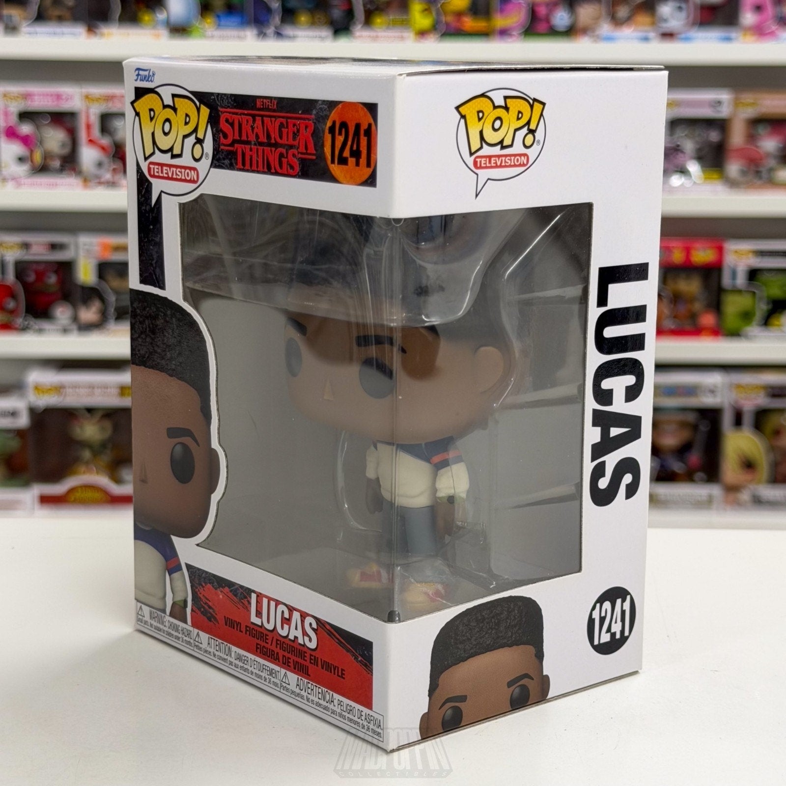 Funko Pop TV Stranger Things Lucas Sinclair 1241 Netflix Season 4 Vinyl Figure