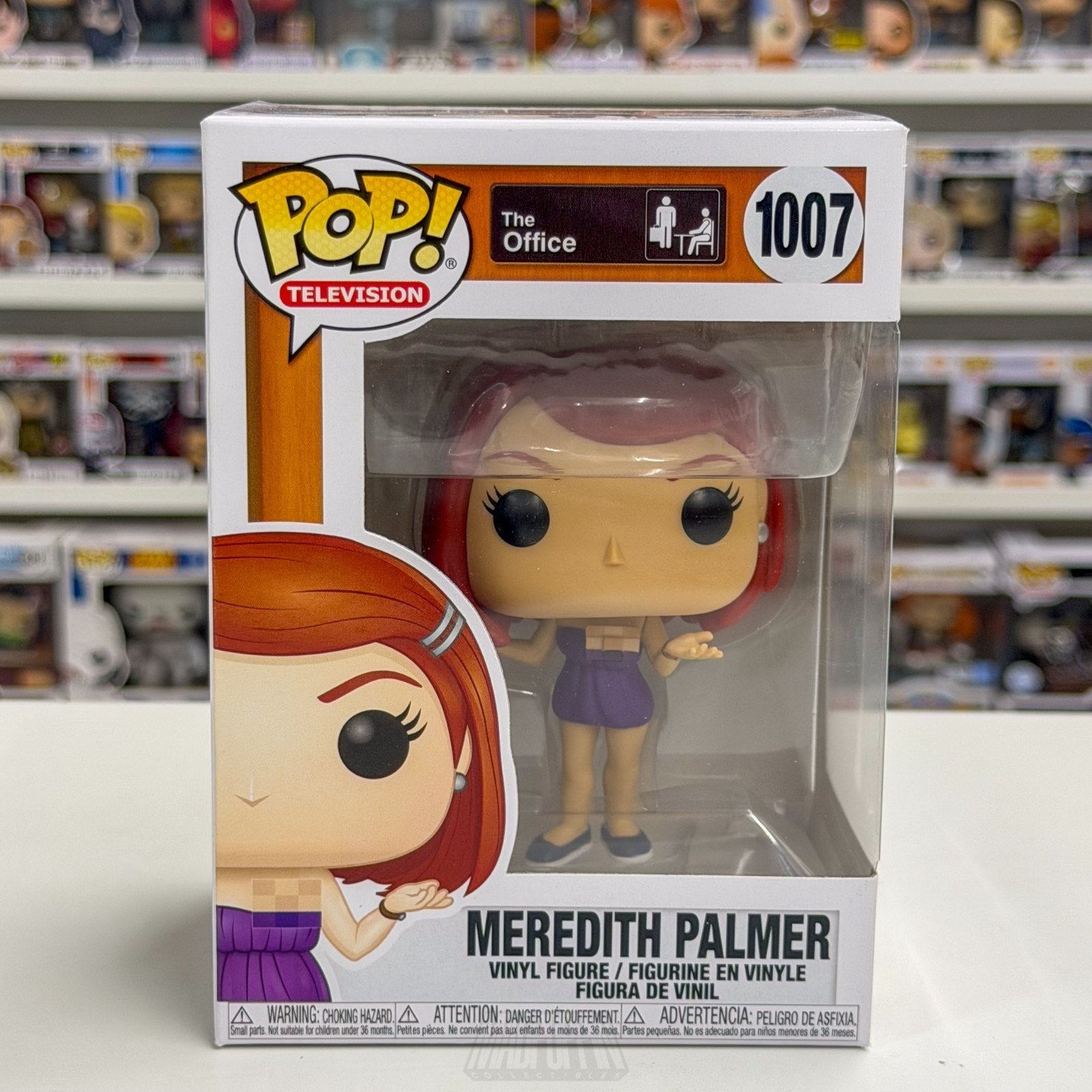 Funko Pop TV The Office Meredith Palmer Casual Friday 1007 Sitcom Vinyl Figure