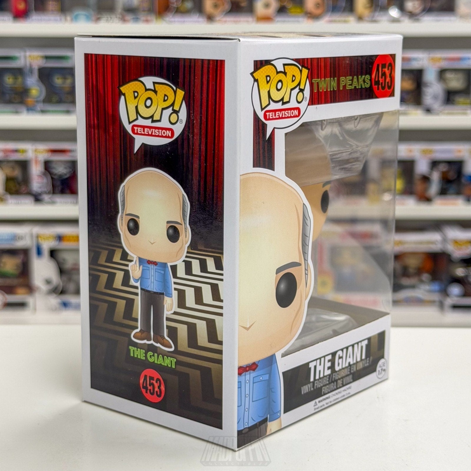 Funko Pop TV Twin Peaks The Giant 453 Spirit Vaulted Rare Toy Vinyl Figure