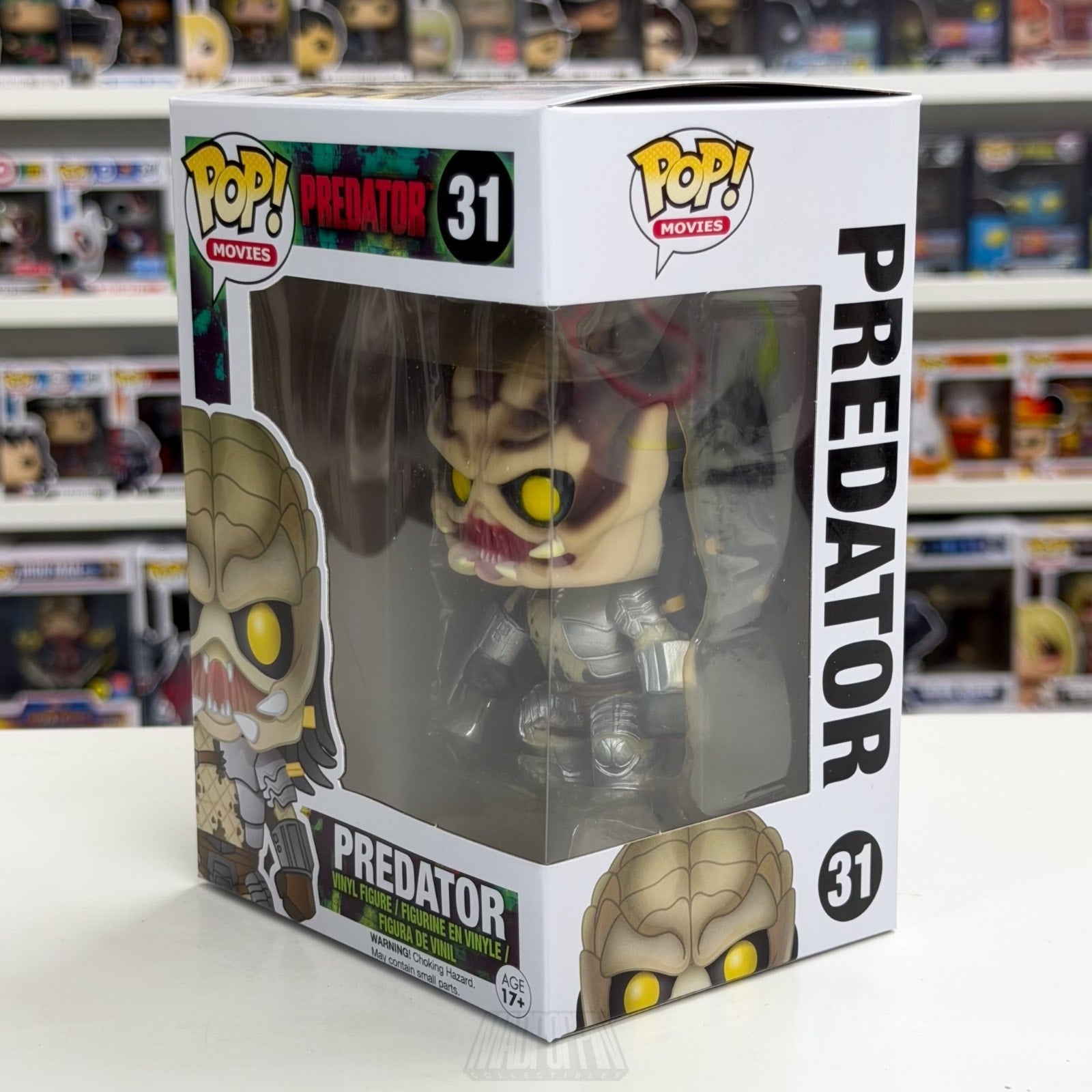 Funko Pop Movies Predator 31 Hunt Yautja Alien Species SciFi Horror Vinyl Figure