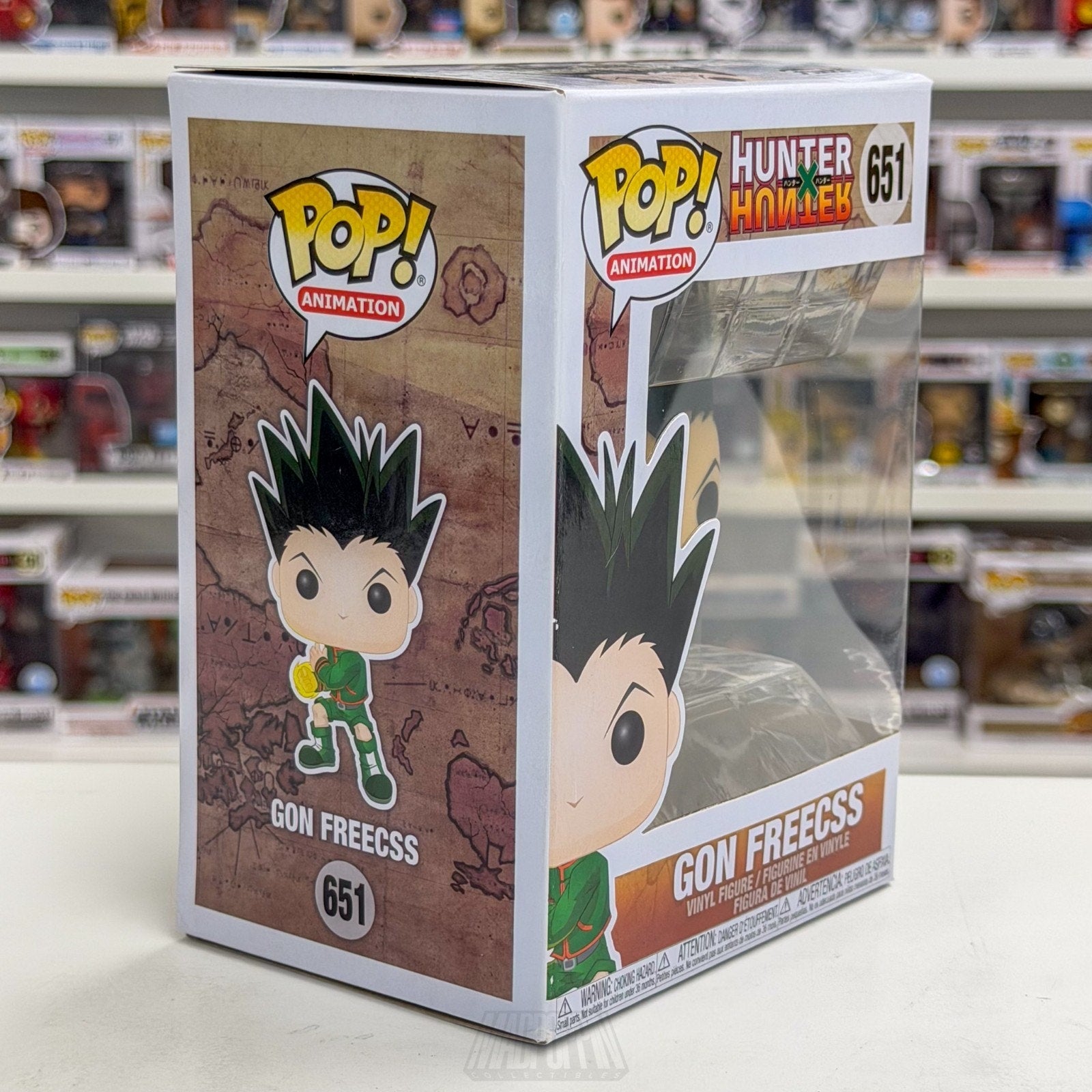 Funko Pop Anime Hunter x Hunter Gon Freecss 651 Japanese Manga Toy Vinyl Figure