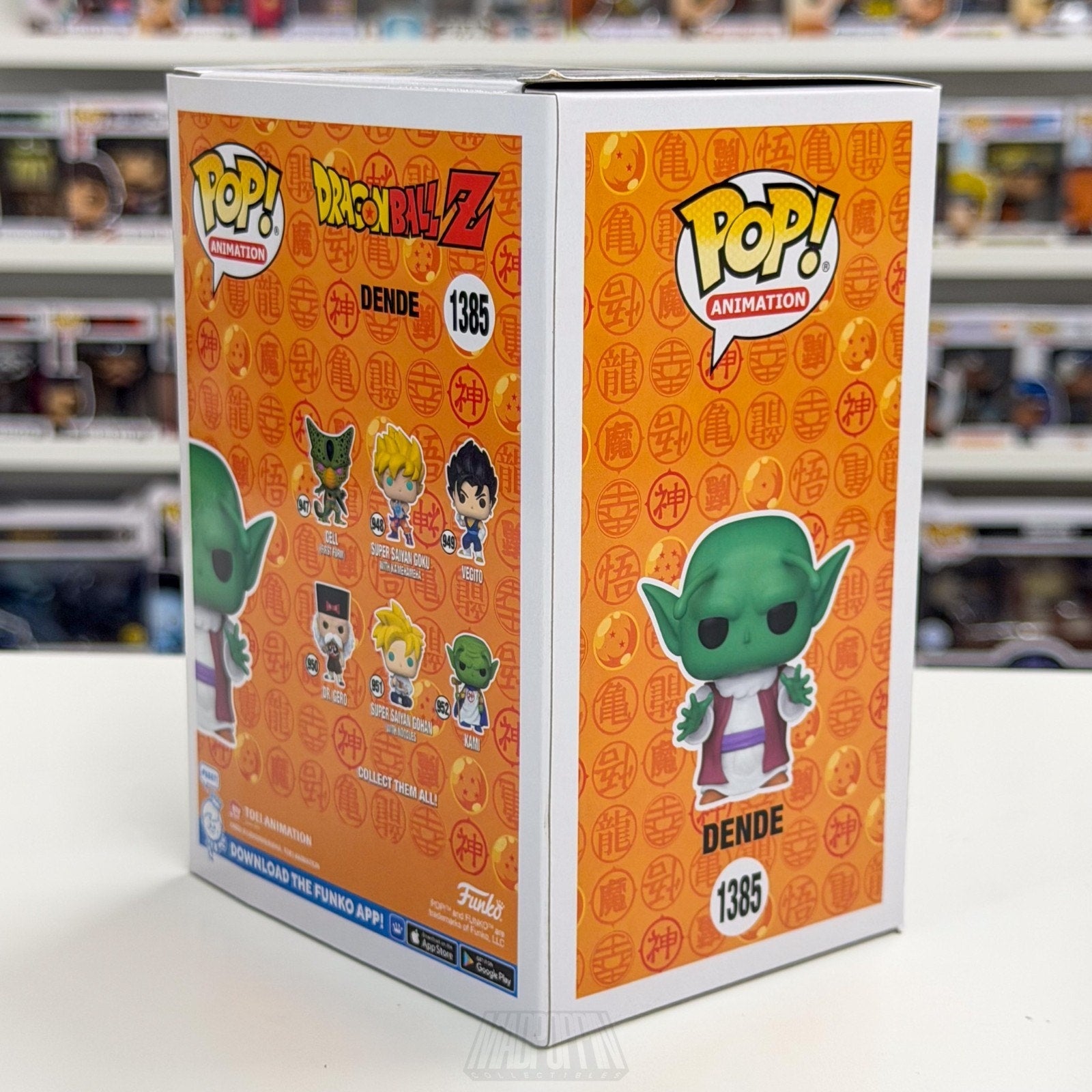 Funko Pop Anime Dragon Ball Z Dende FYE 1385 Japanese Manga Toy Vinyl Figure