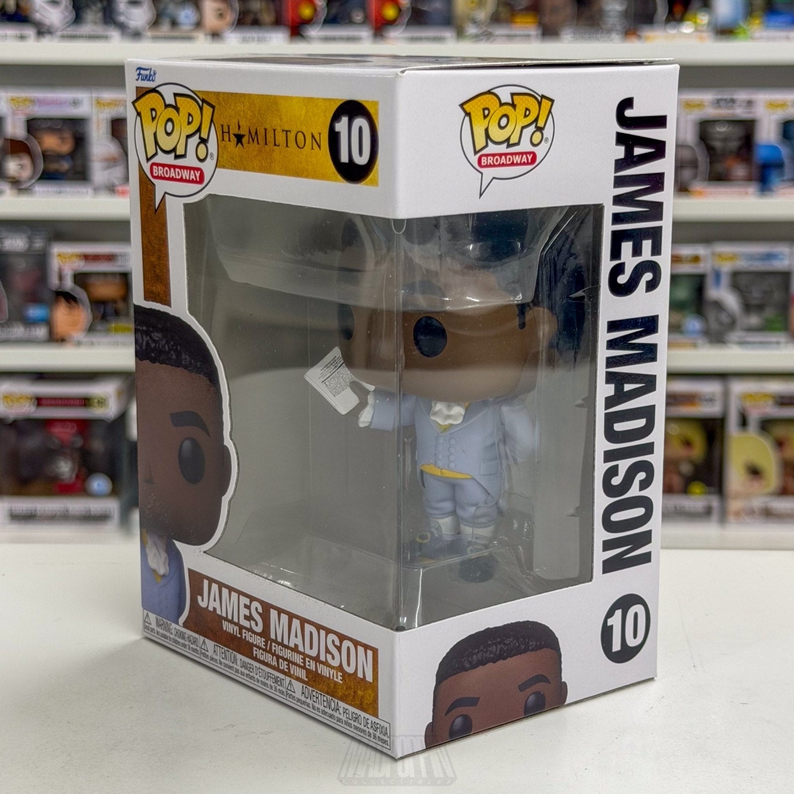 Funko Pop Broadway Hamilton James Madison 10 Musical Grammy Award Vinyl Figure