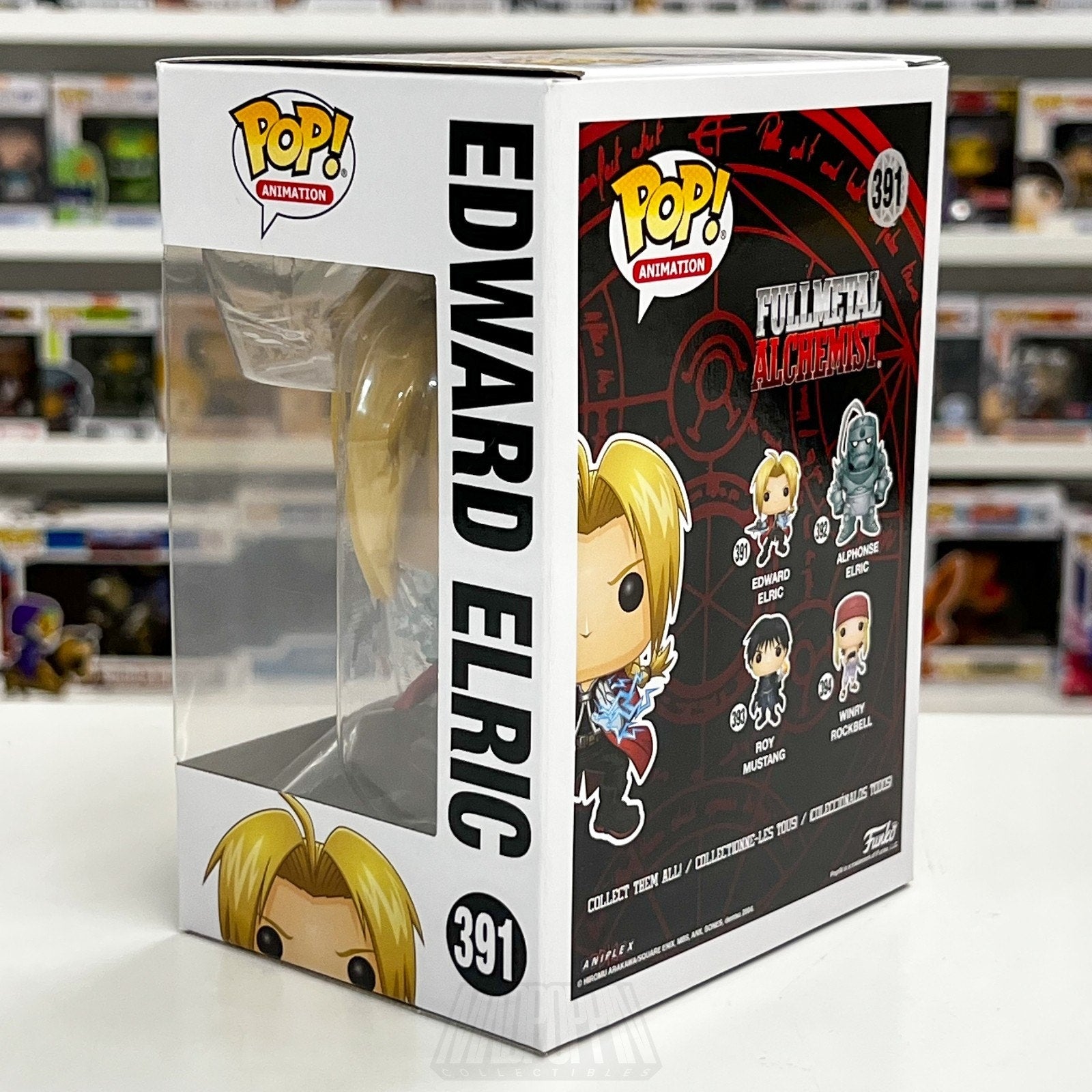 Funko Pop Anime Fullmetal Alchemist Edward Elric 391 Manga Toy Vinyl Figure