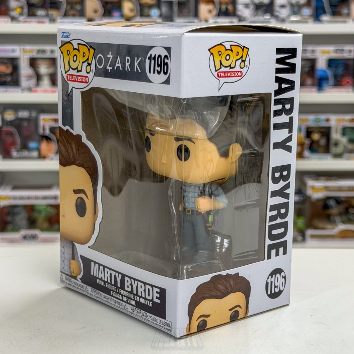 Funko Pop TV Netflix Ozark Marty Byrde 1196 Crime Drama Missouri Vinyl Figure