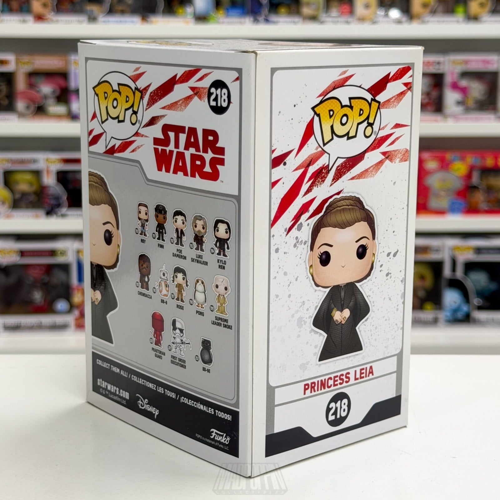 Funko Pop Star Wars Episode VIII The Last Jedi Princess Leia Walmart 218 Figure