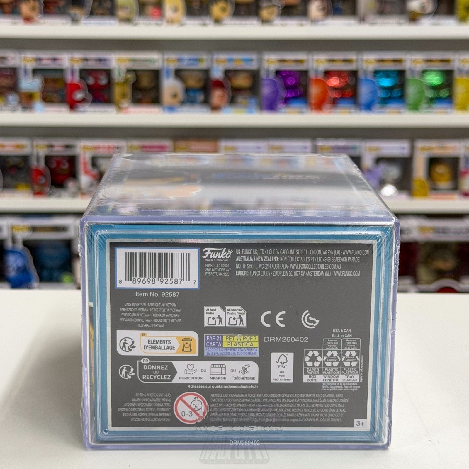 Funko Pop Funime & Cosplay Ultimate Freddy Sword SE 5000 SDCC 2026 CON STICKER