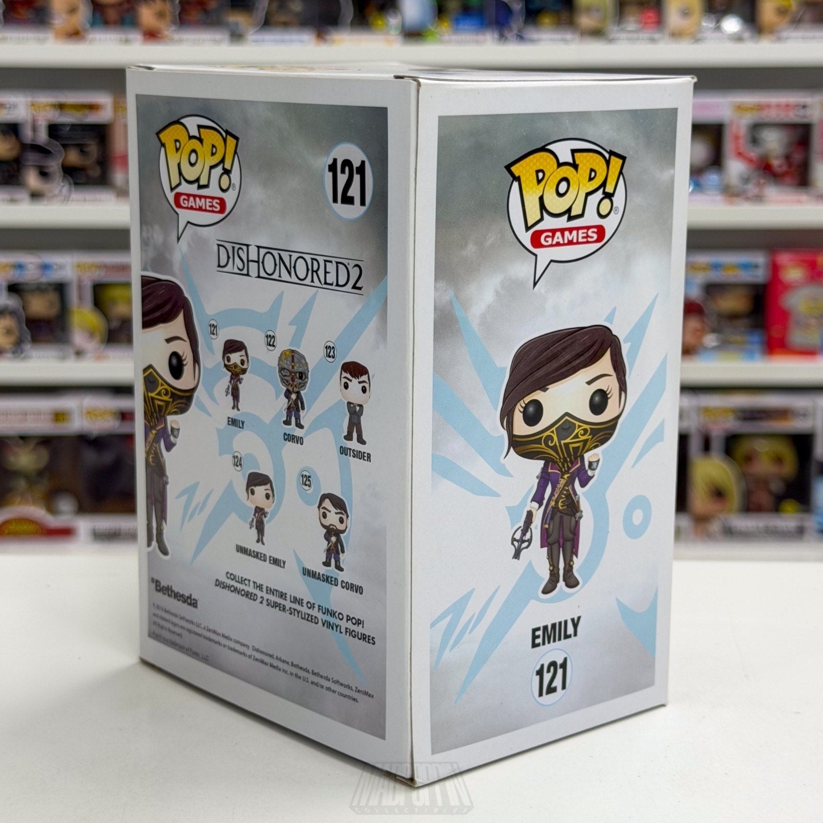 Funko Pop Games Dishonored 2 Emily Kaldwin 121 Action-adventure Toy Vinyl Figure